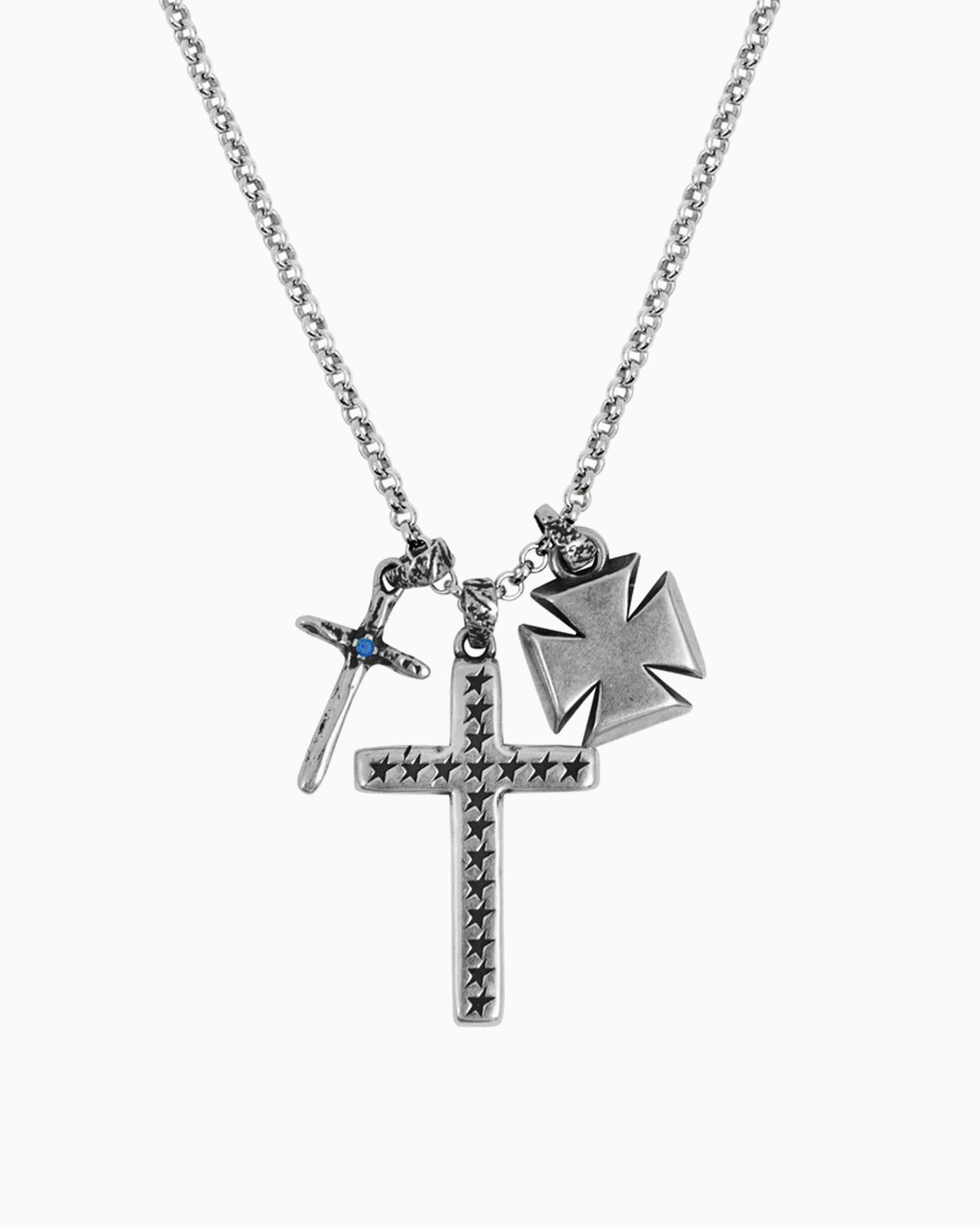 Jewelry TwoJeys Multi Cross Unisex Necklace - 306726001