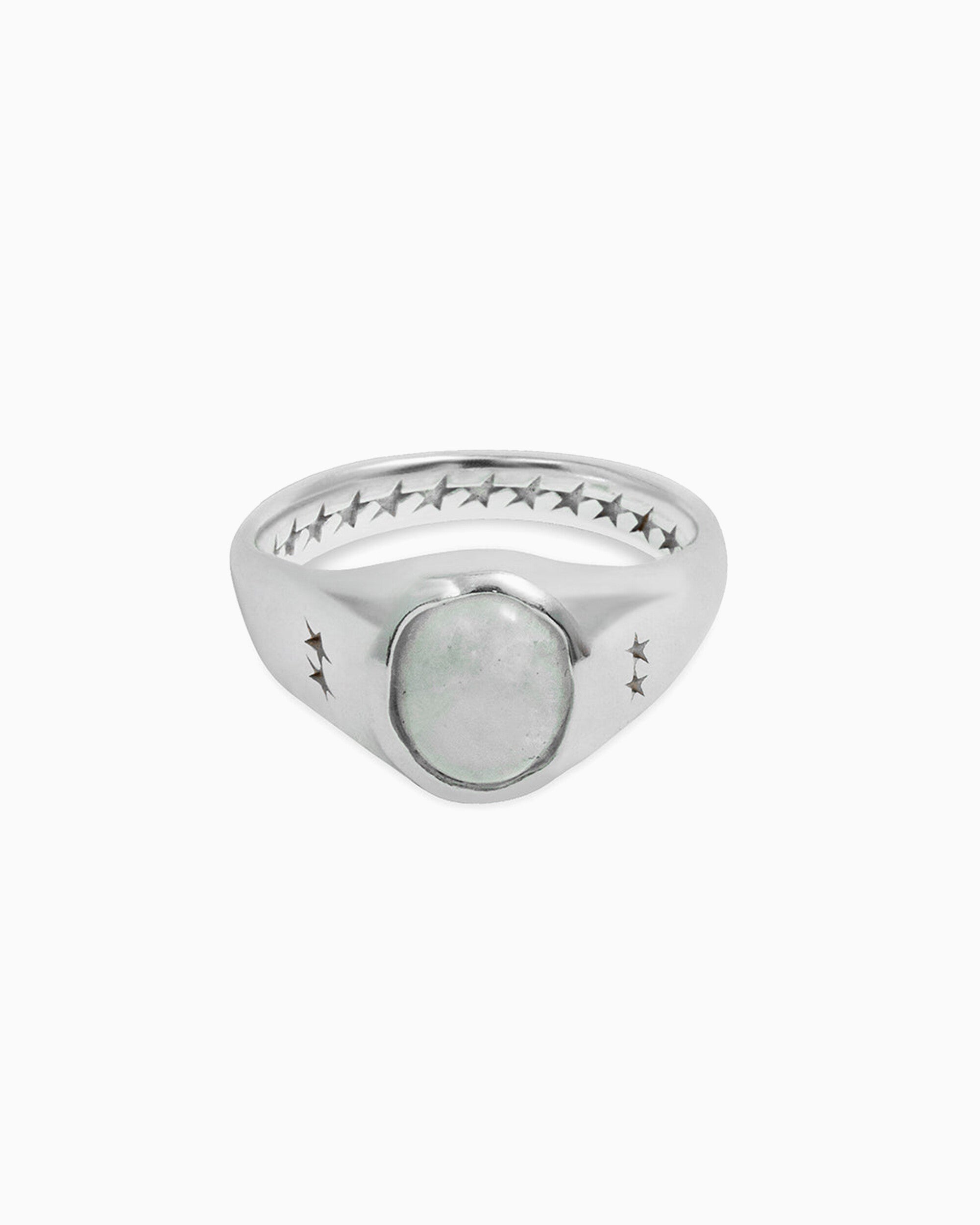 Jewelry TwoJeys Vertical Stone White Unisex Ring - 405926250