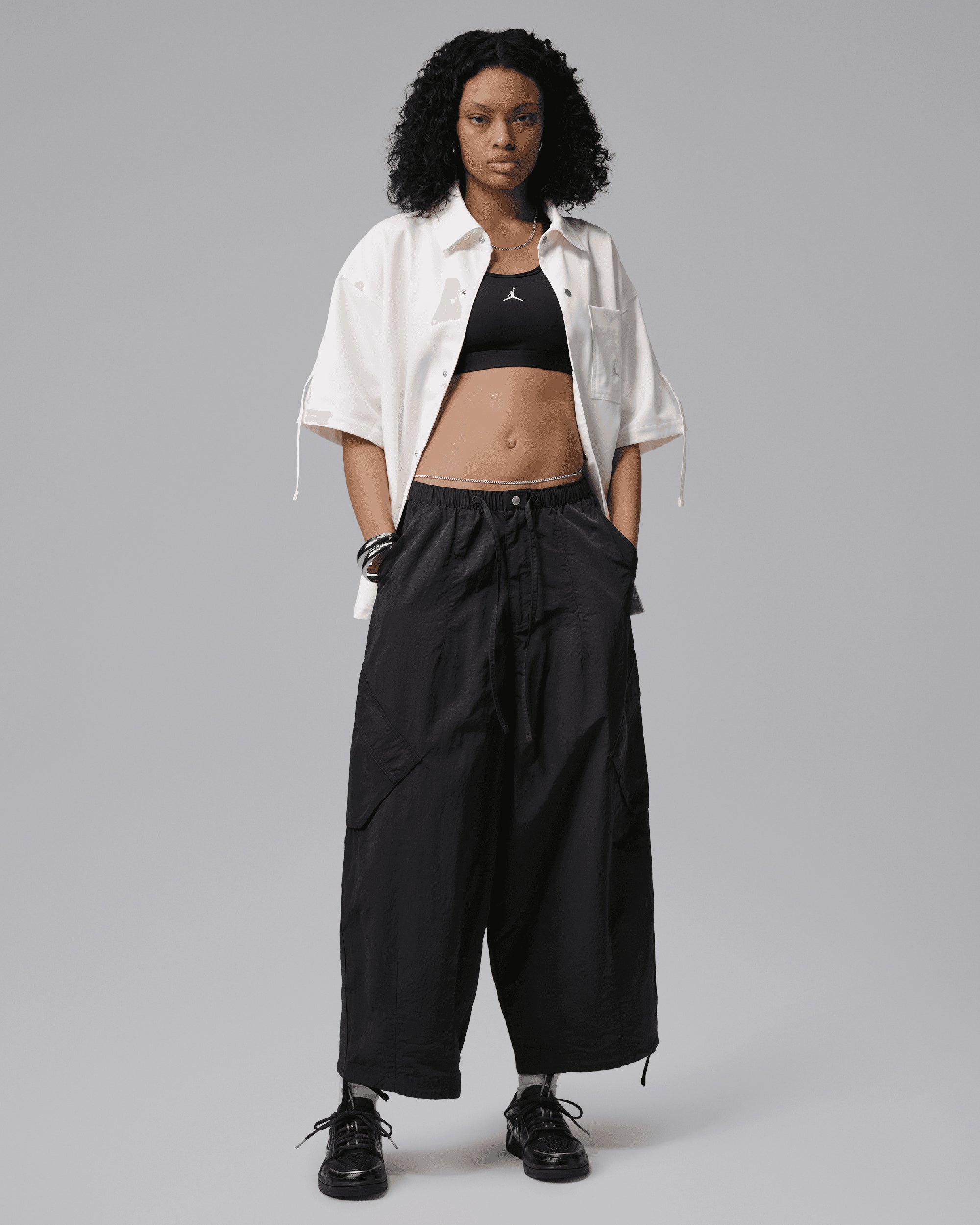 Pants Jordan Flight Chicago Relaxed Women's Baggy Pants - IF1168-010