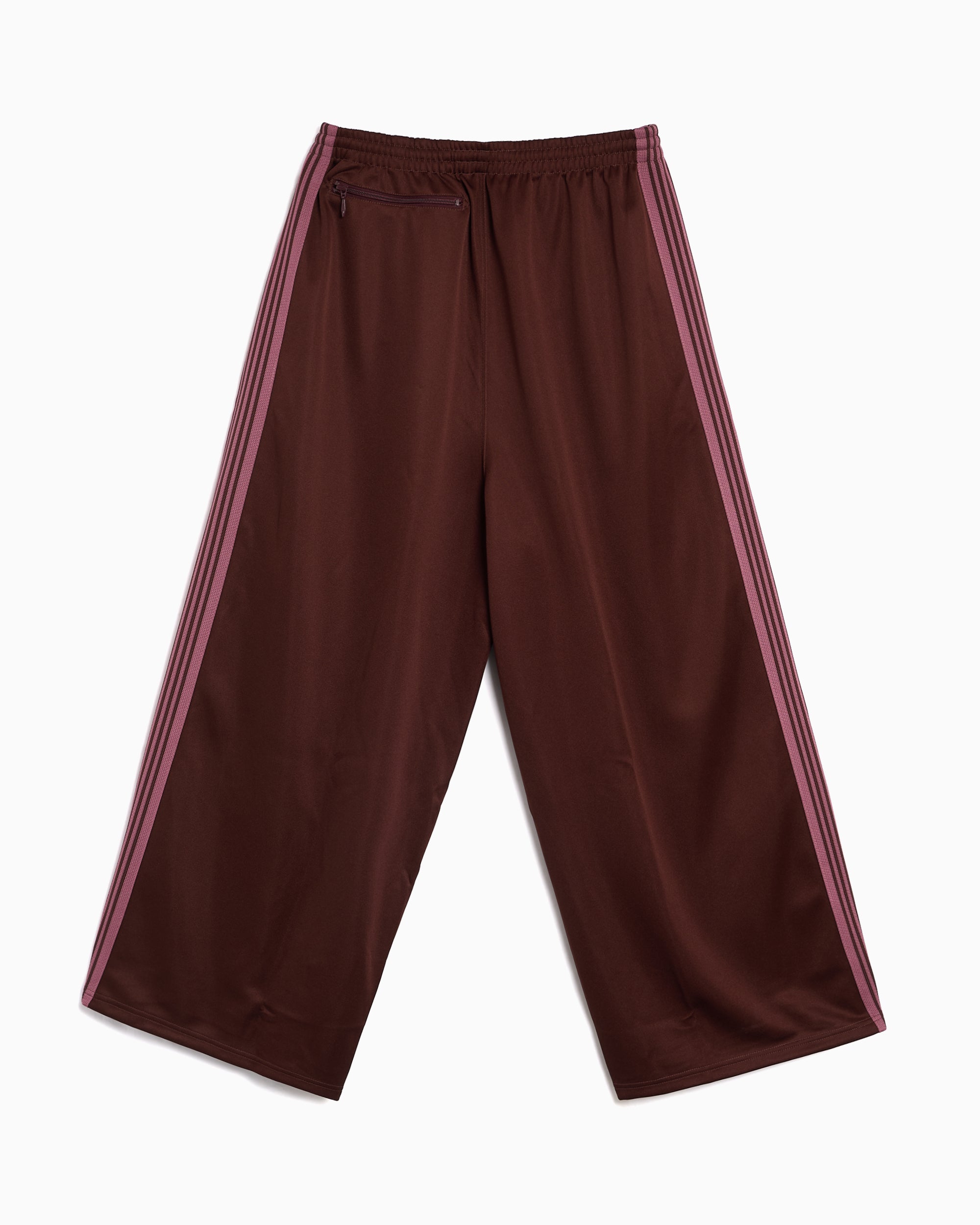 Pants Needles Poly Smooth Oversize Men's Track Pants - RW320-A-Brown
