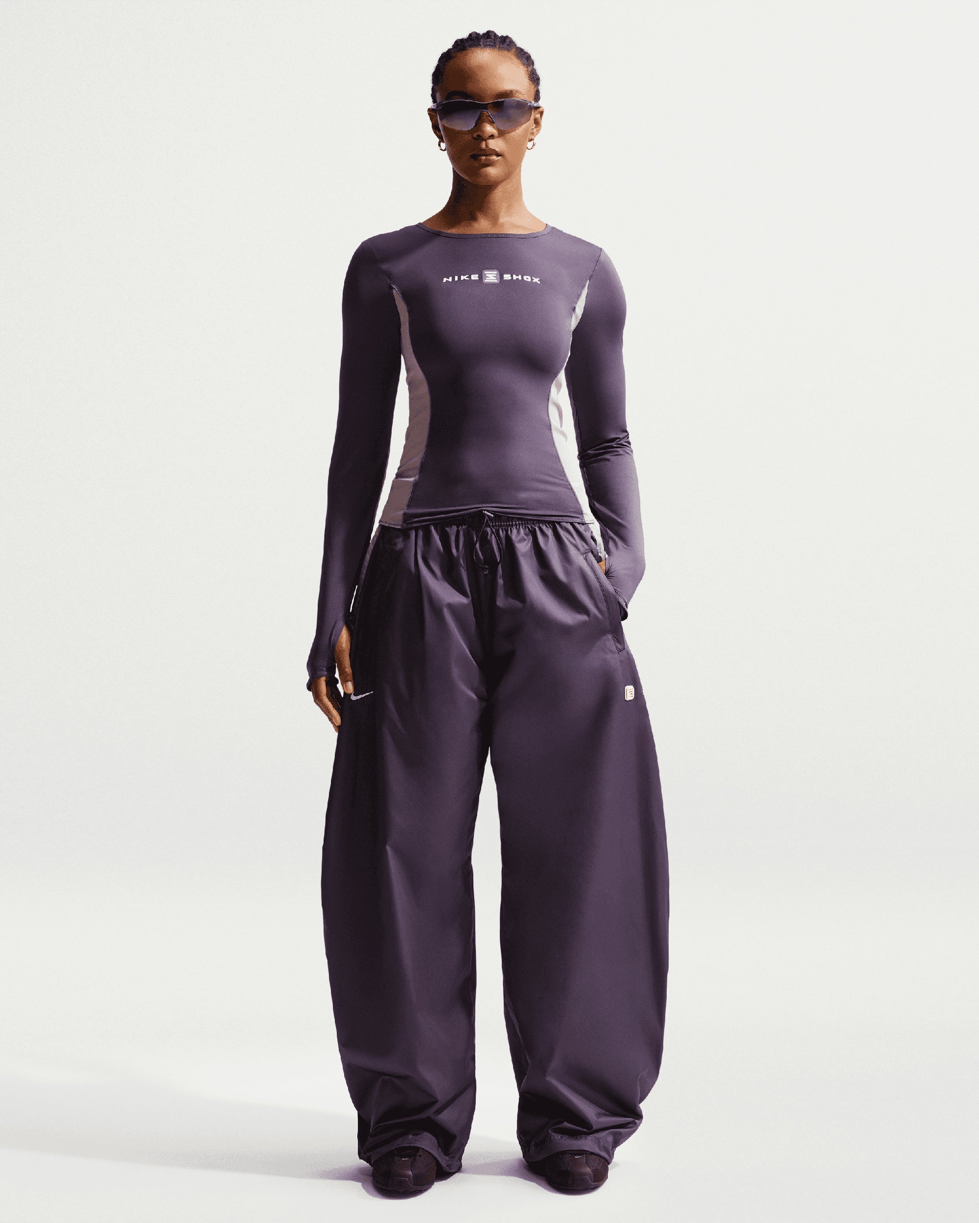 Pants Nike Sportswear Shox Relaxed Women's Track Pants - IO2243-573