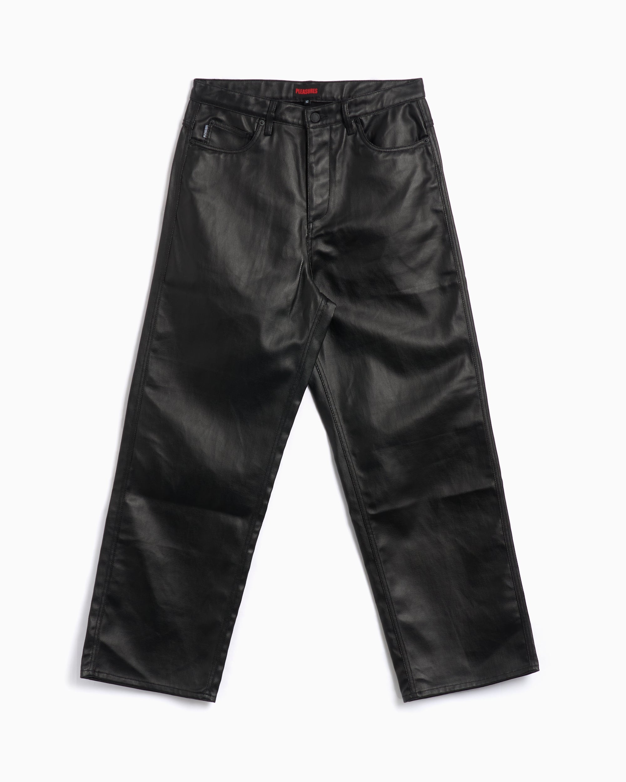 Pants Pleasures Latex Formula Men's Baggy Pants Relaxed Men's Baggy Pants - P24F039-BLACK