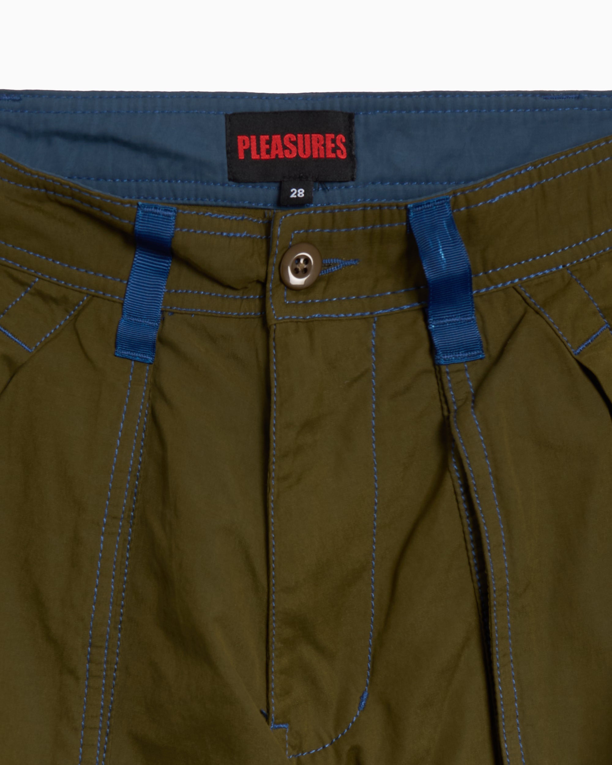 Pants Pleasures Public Utility Men's Pants Men's Carpenter Pants - P24W011-OLIVE