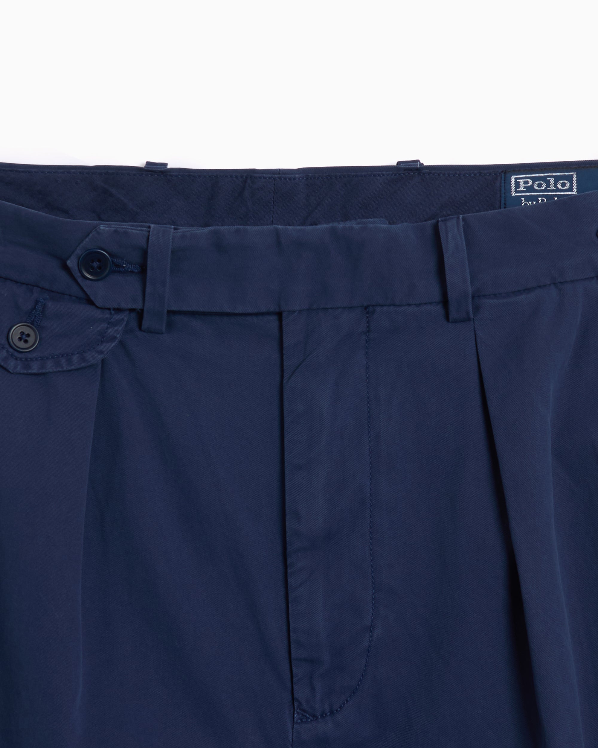 Pants Polo Ralph Lauren Men's Slim Tapered Fit Pleated Twil Pants Slim Men's Chino Pants - 710924121002