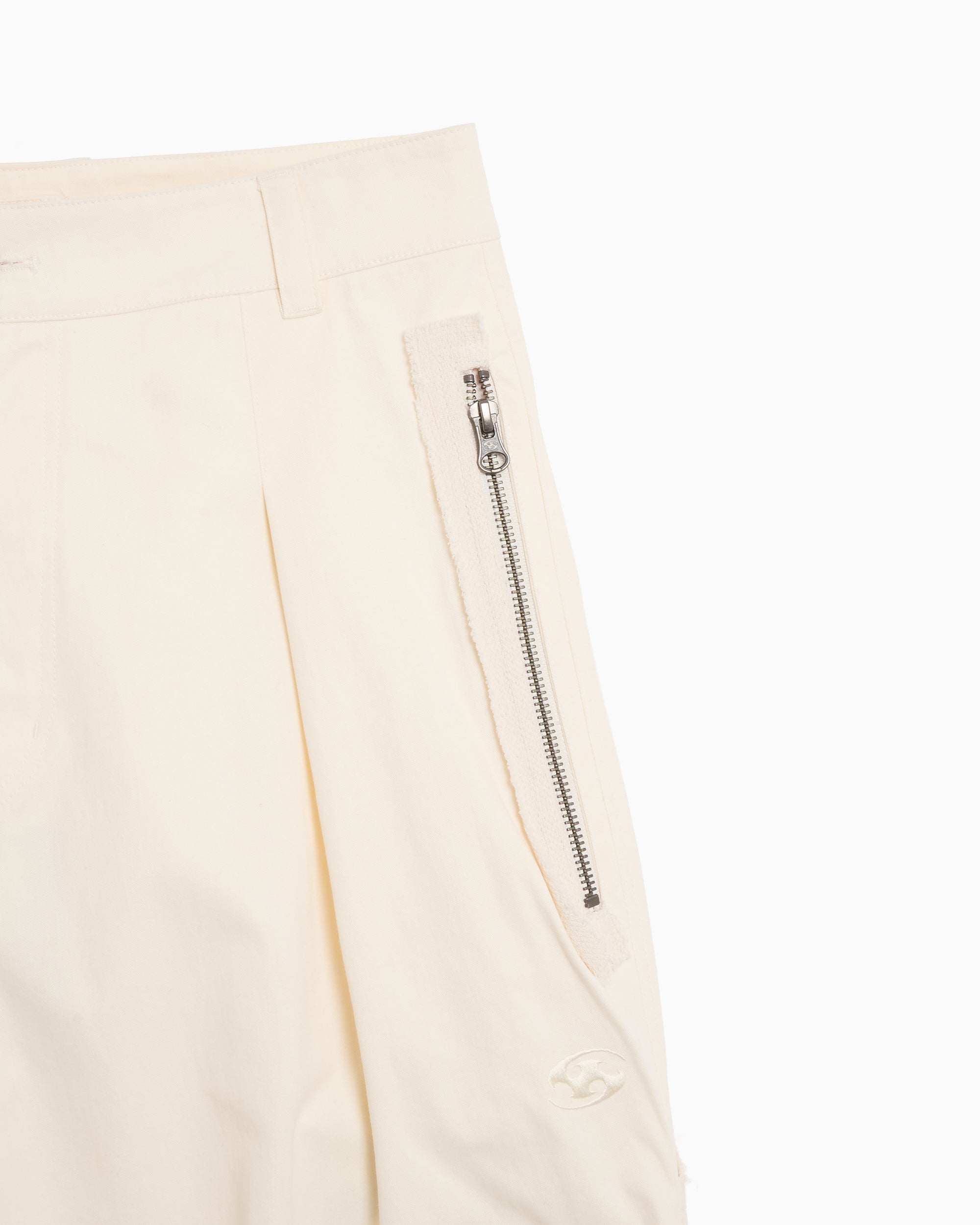 Pants SAN SAN GEAR Affine Curve Relaxed Men's Cargo Pants - SG2503PT11-IVORY