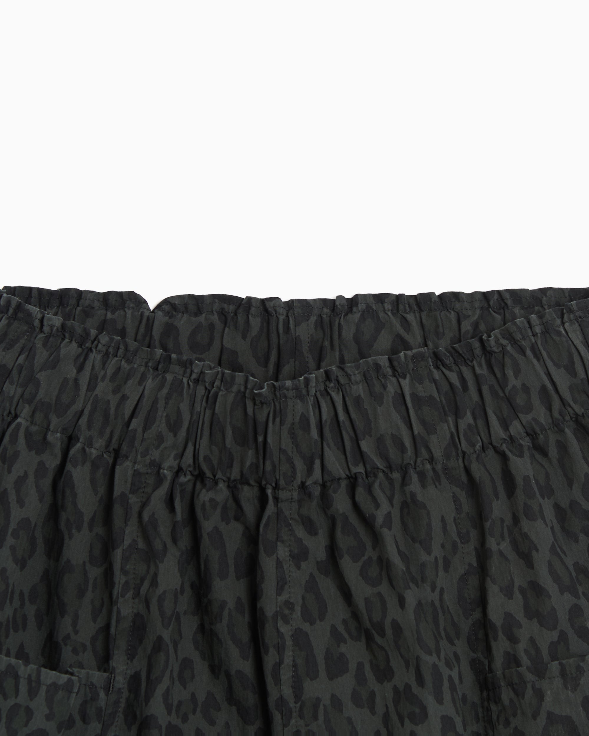 Pants South2 West8 Army String Cropped Oversize Women's Wide Leg Pants - SX665-A-Charcoal