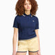 Polo con logo Slim adidas Originals Cable Knit Cali per donna