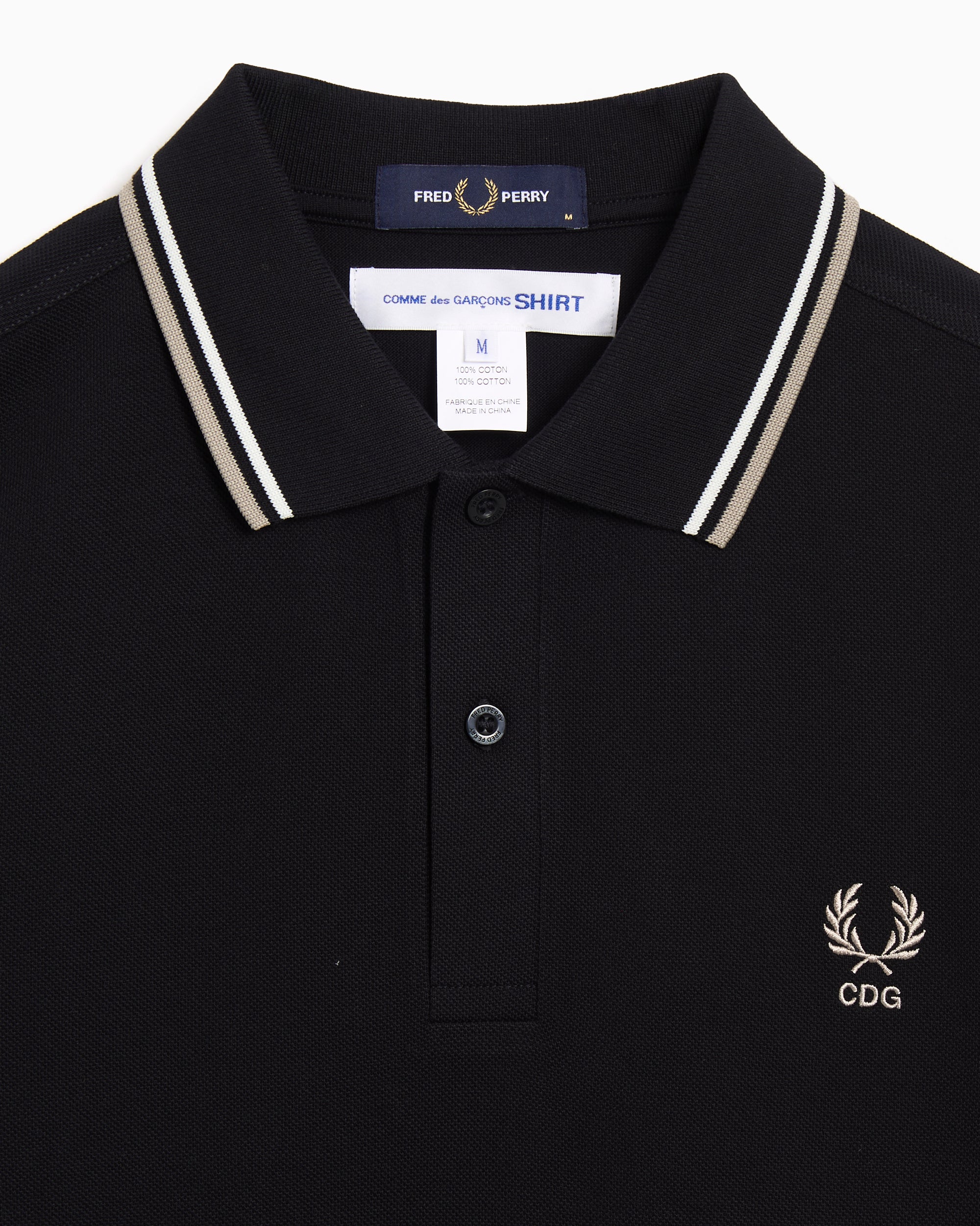 Polo Comme Des Garçons Shirt x Fred Perry per uomo