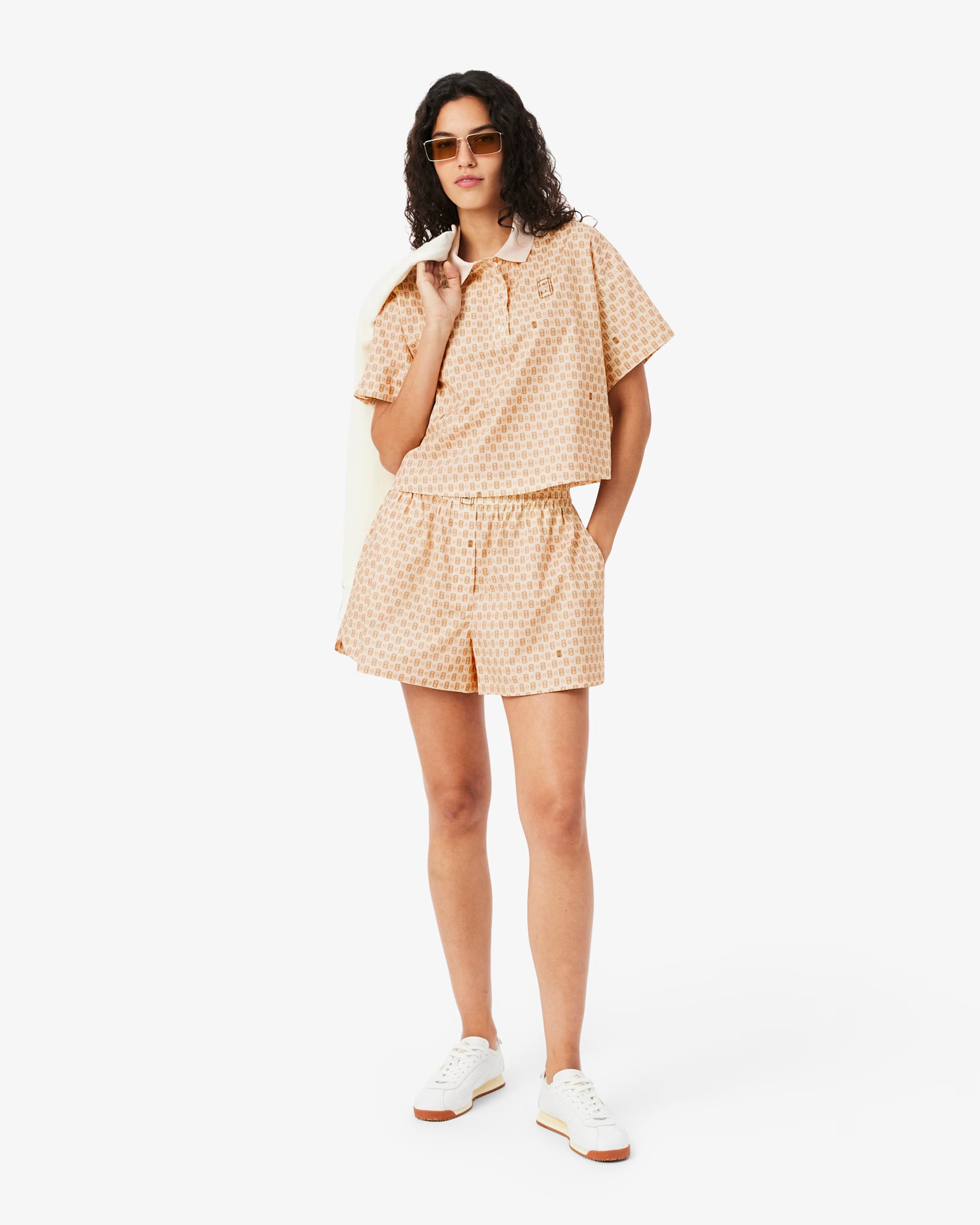 Polo shirts Lacoste Runway Graphic Boxy Women's Polo Shirt - CF8235-00-XI2
