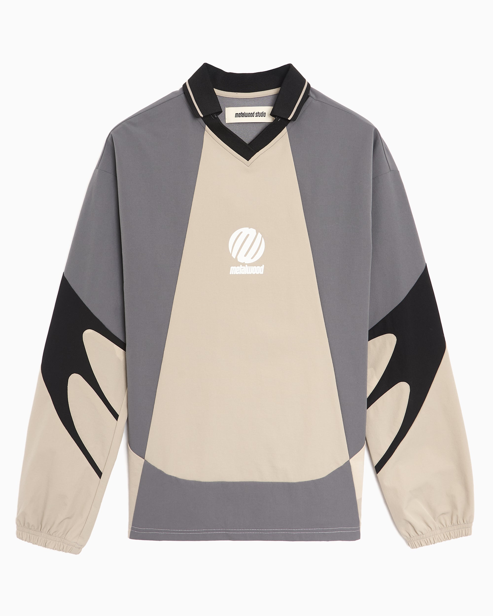 Polo shirts Metalwood Machine Logo Relaxed Men's Polo Shirt - 26SS-04-04_BLK