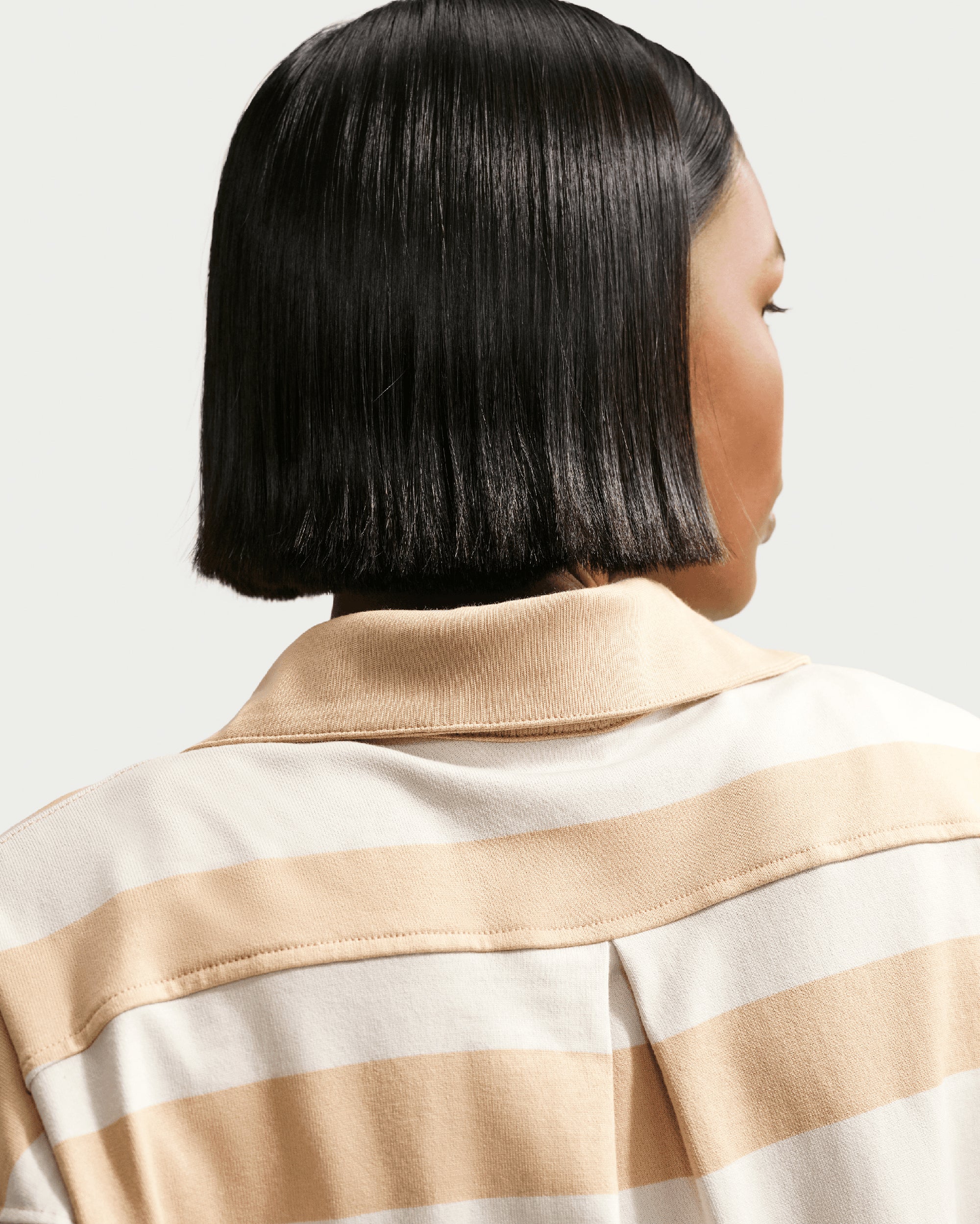 Polo shirts Nike Sportswear Striped Oversize Women's Polo Shirt - IQ0440-072