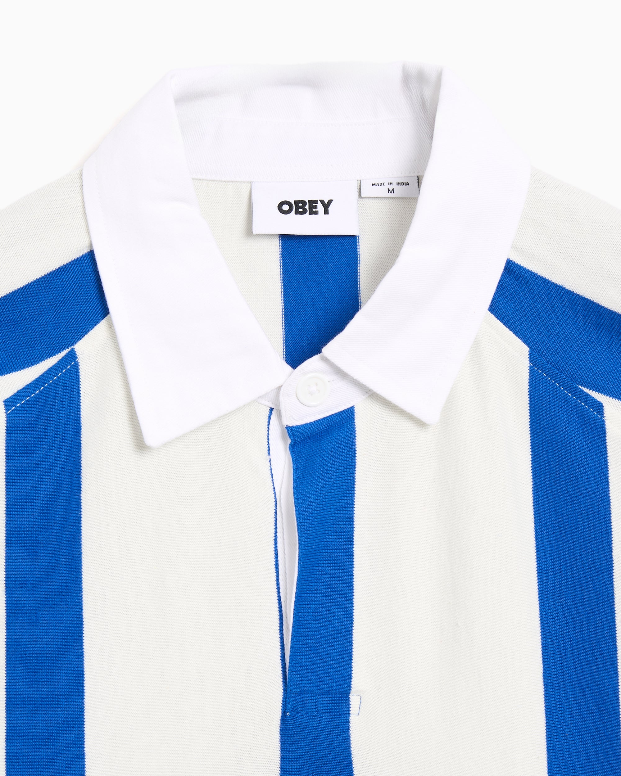 Polo shirts OBEY Clothing Landon Striped Relaxed Men's Polo Shirt - 131040060-WTM