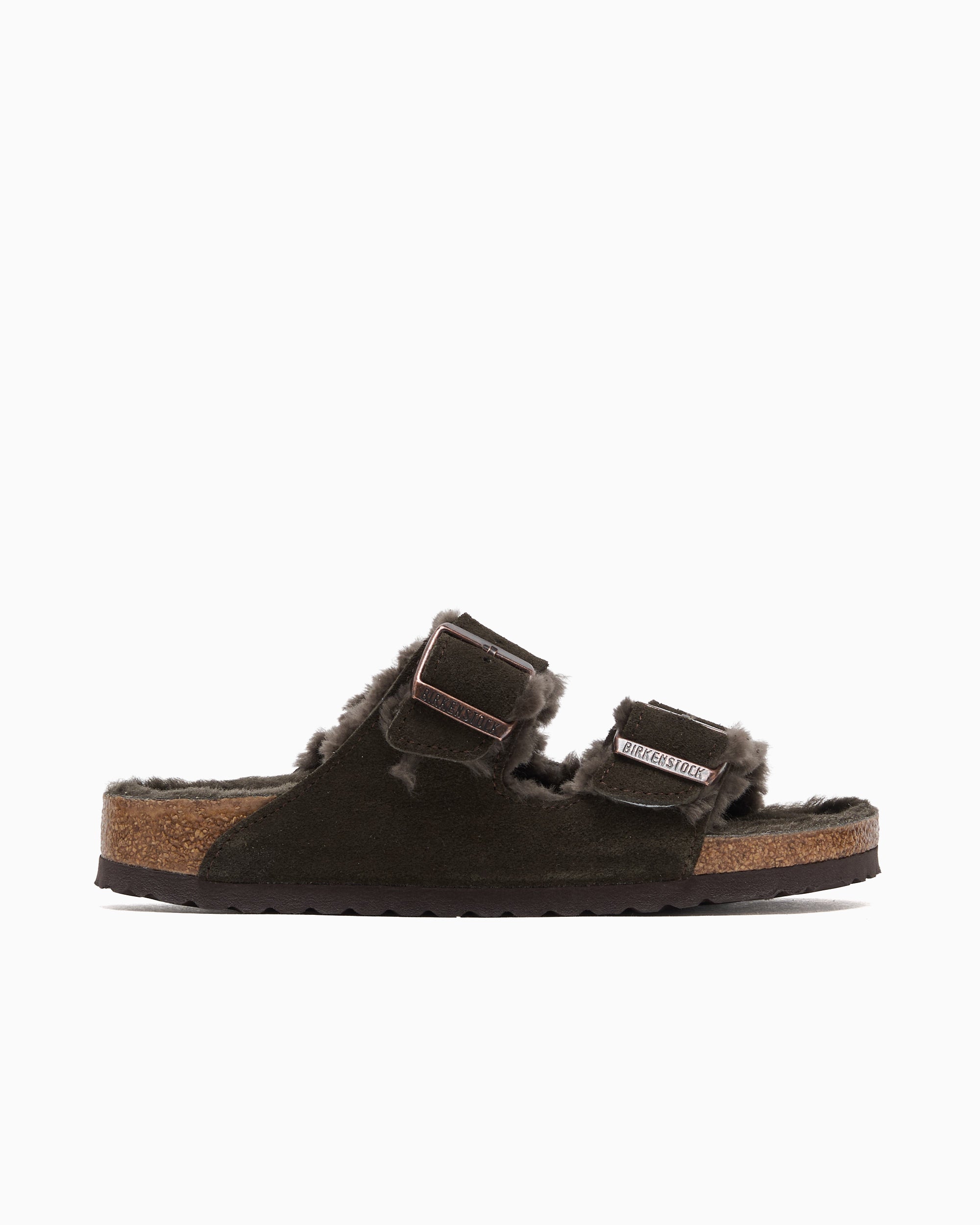Sandals BIRKENSTOCK Women's Arizona Shearling Suede Narrow - 1020528