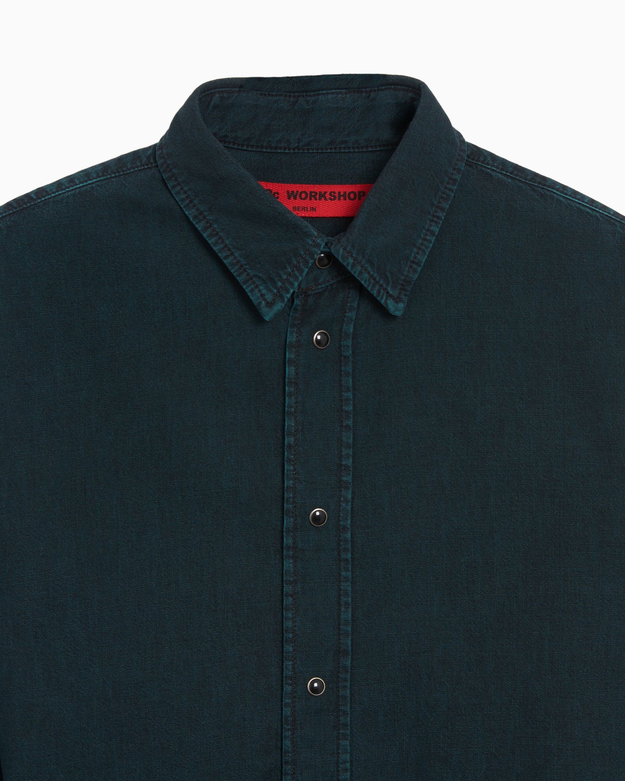 Shirts 032c Goya Men's Denim Shirt Men's Shirt - F24-URD-1341-450