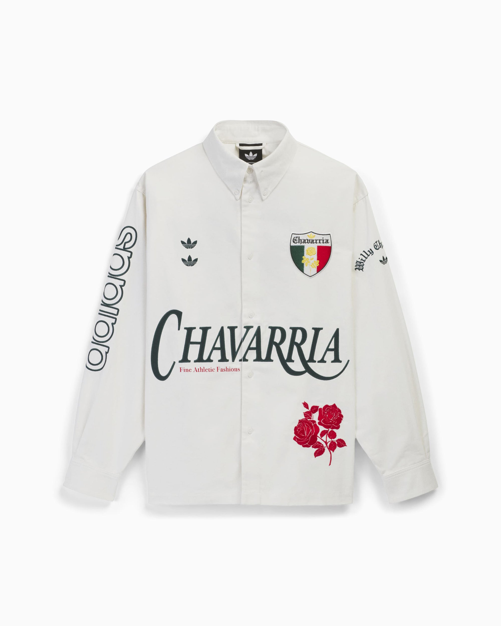 Shirts adidas Originals x Willy Chavarria Logo Relaxed Men's Shirt - KV1980