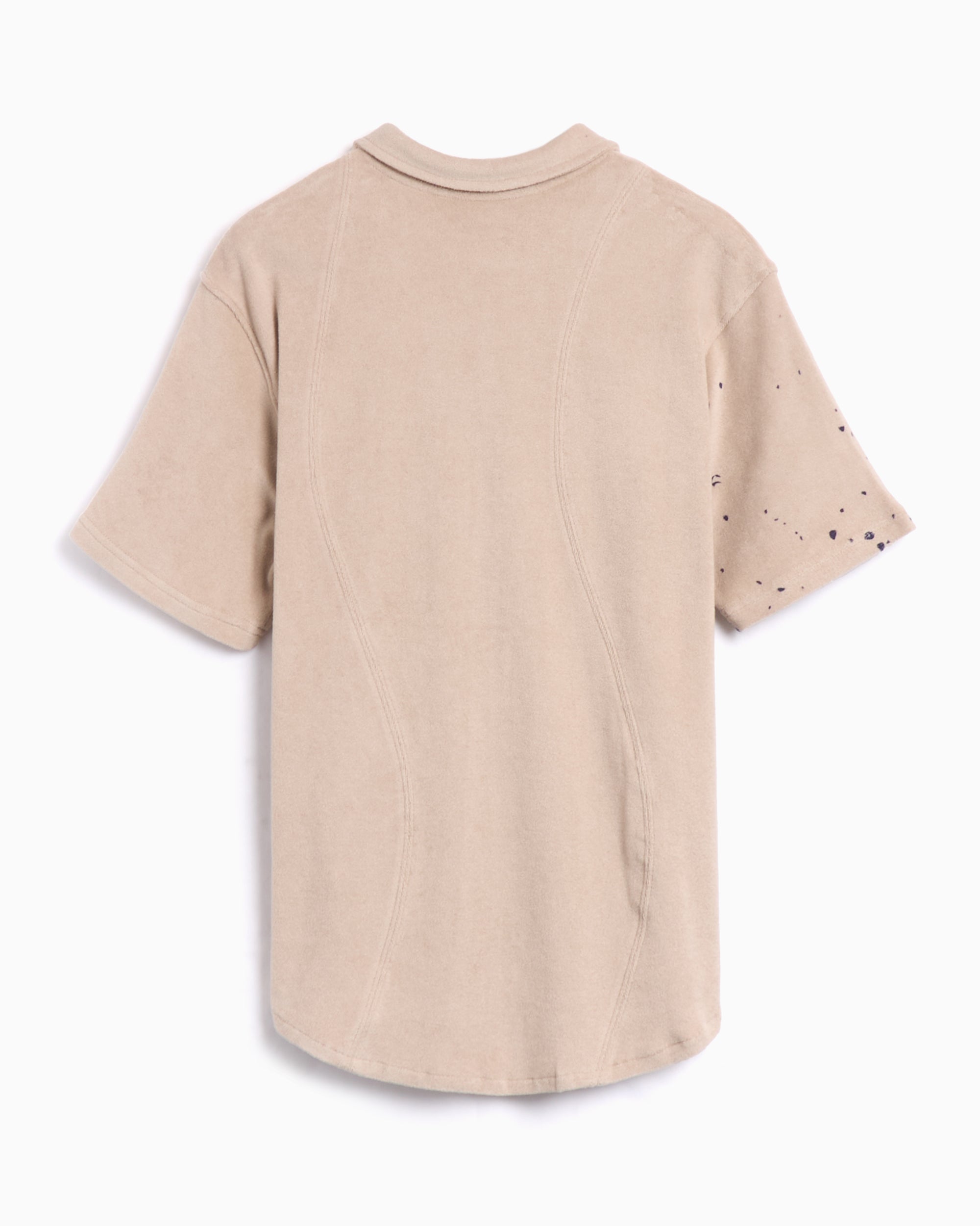 Shirts Dime MTL Terry Cloth Men's Shirt Men's Shirt - DIMEHO2410TAN