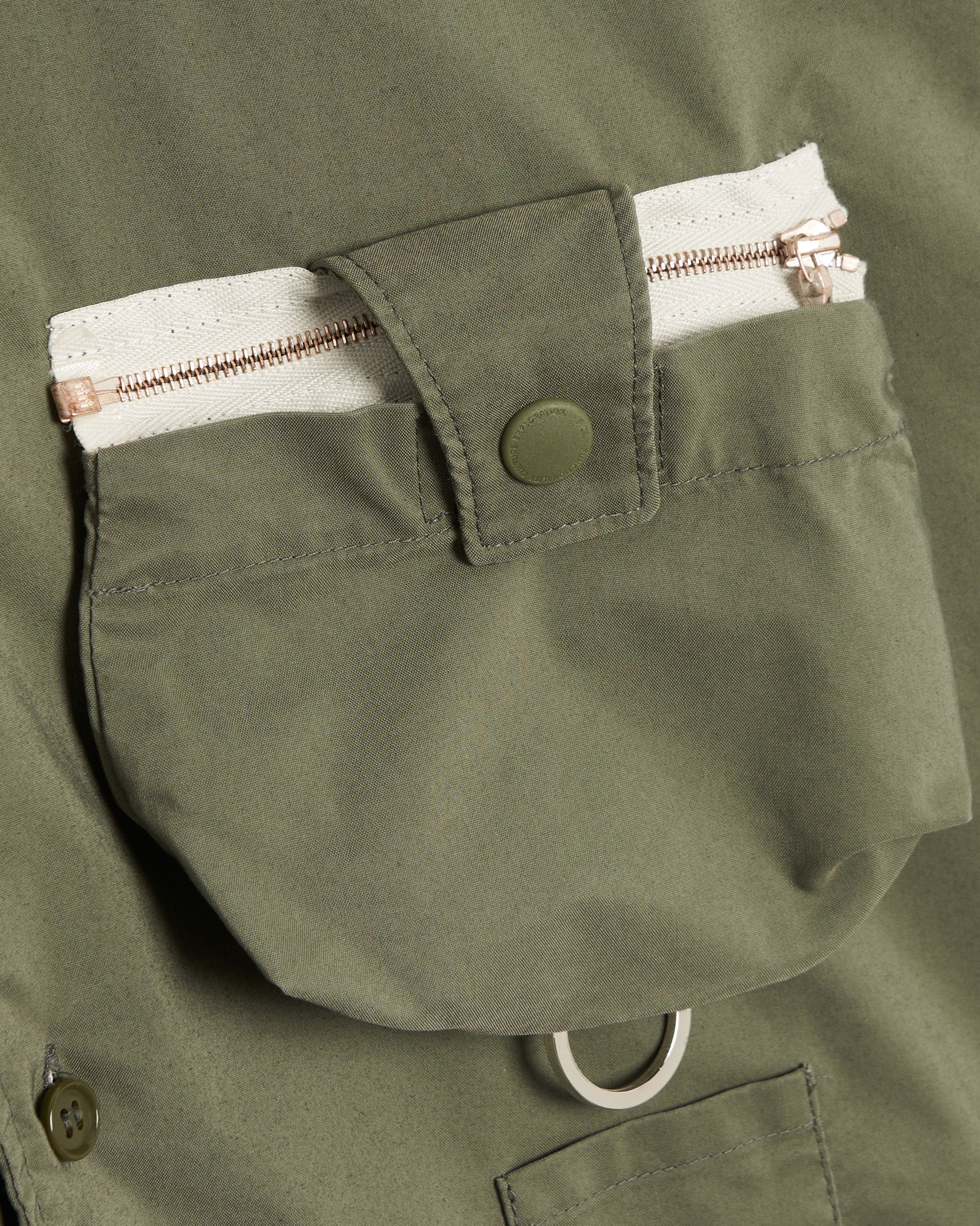 Shirts ﻿F/CE. F/CE. 7 Pockets Men's Short Sleeve Shirt Men's Shirt - FSP02231U0001-Olive