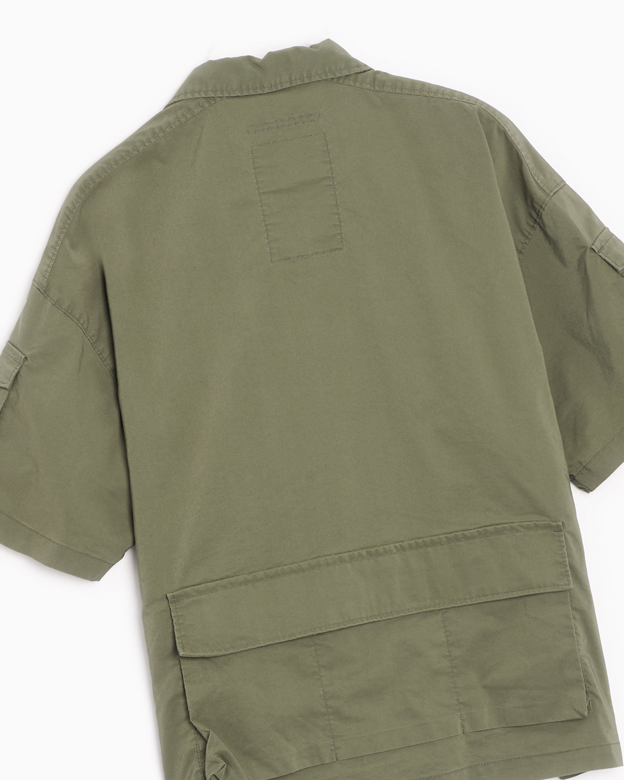 Shirts ﻿F/CE. F/CE. 7 Pockets Men's Short Sleeve Shirt Men's Shirt - FSP02231U0001-Olive