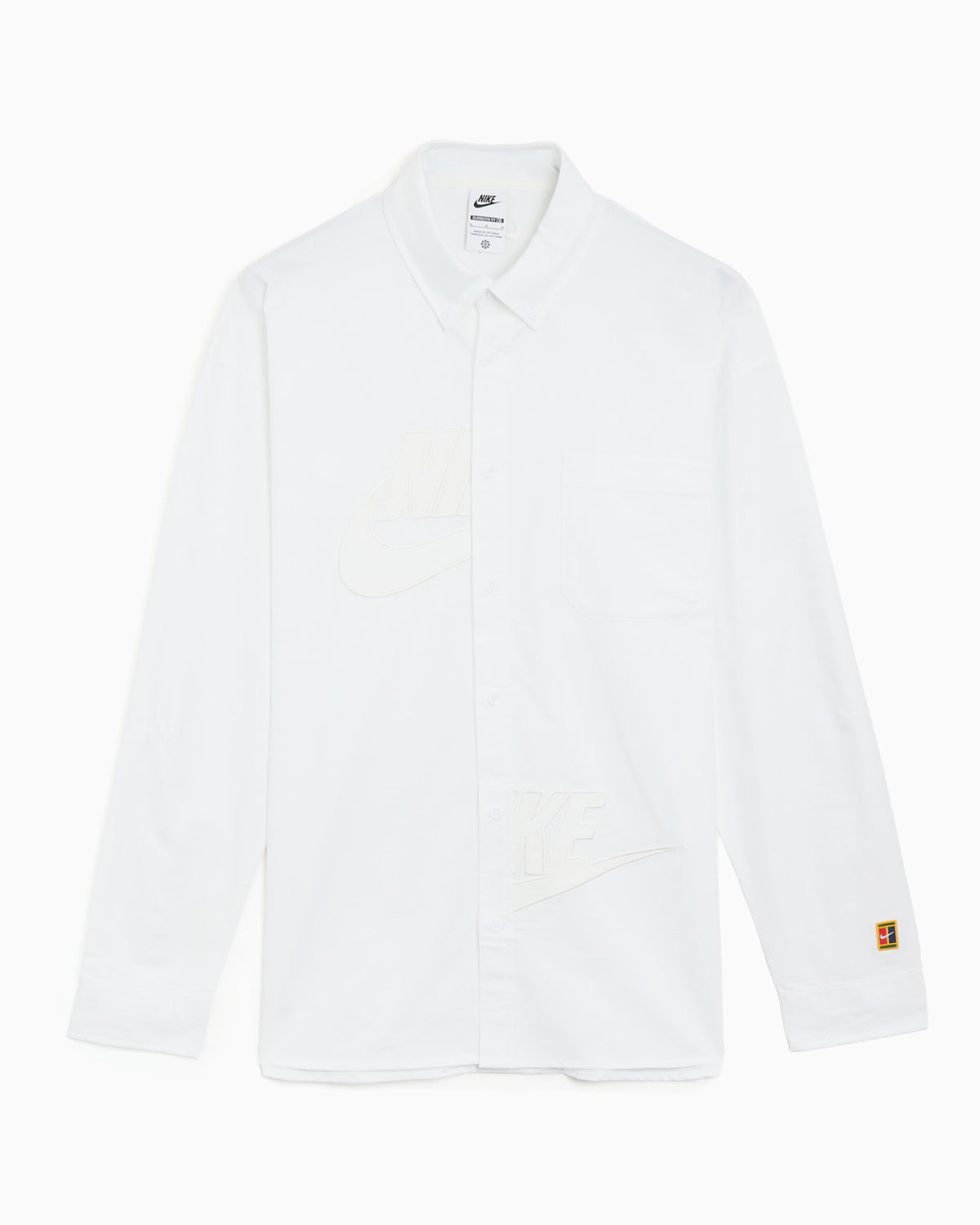 Shirts Nike Club Rules Oxford Logo Relaxed Men's Shirt - IQ8428-100
