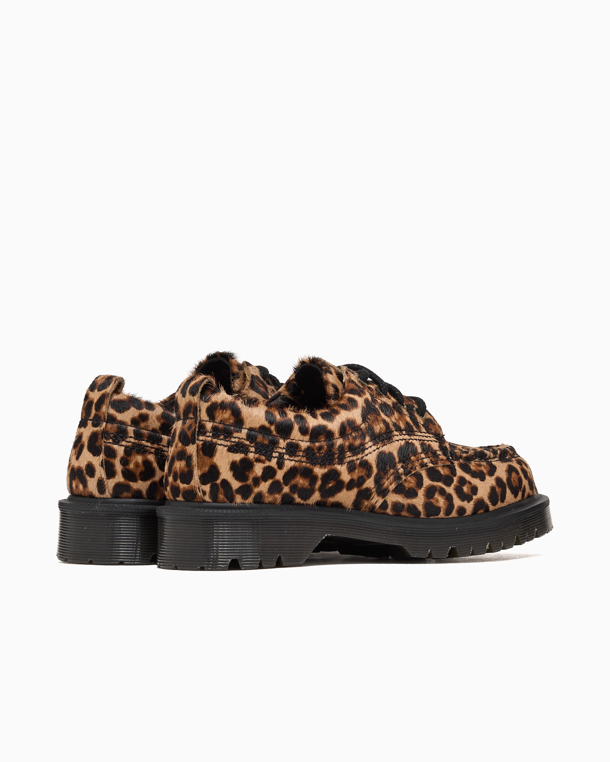 Shoes Dr. Martens Lowell Archive Leopard Hair On Unisex Shoes - 42721200