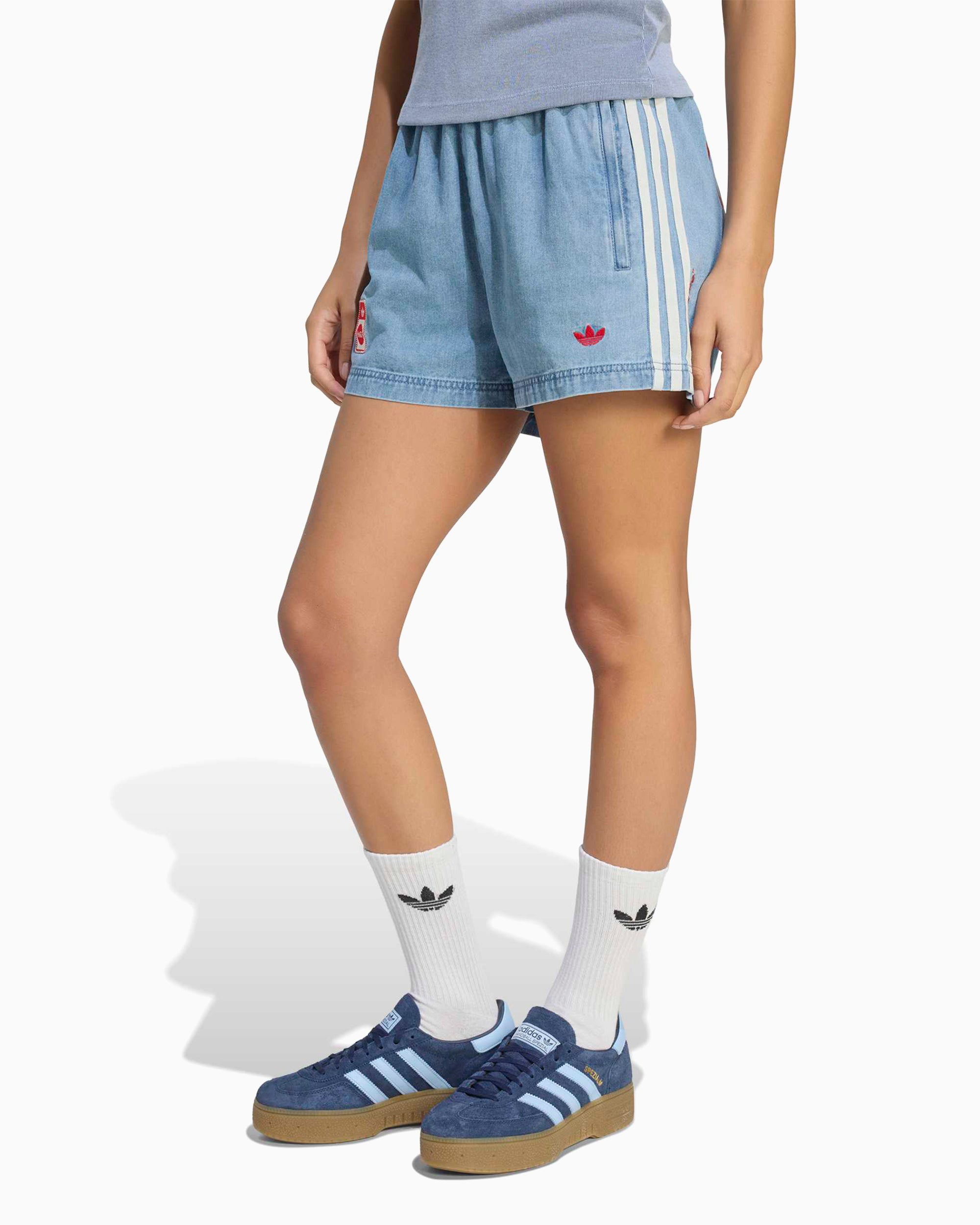 Shorts adidas Originals x Coca-Cola Denim Women's Shorts - KY7564