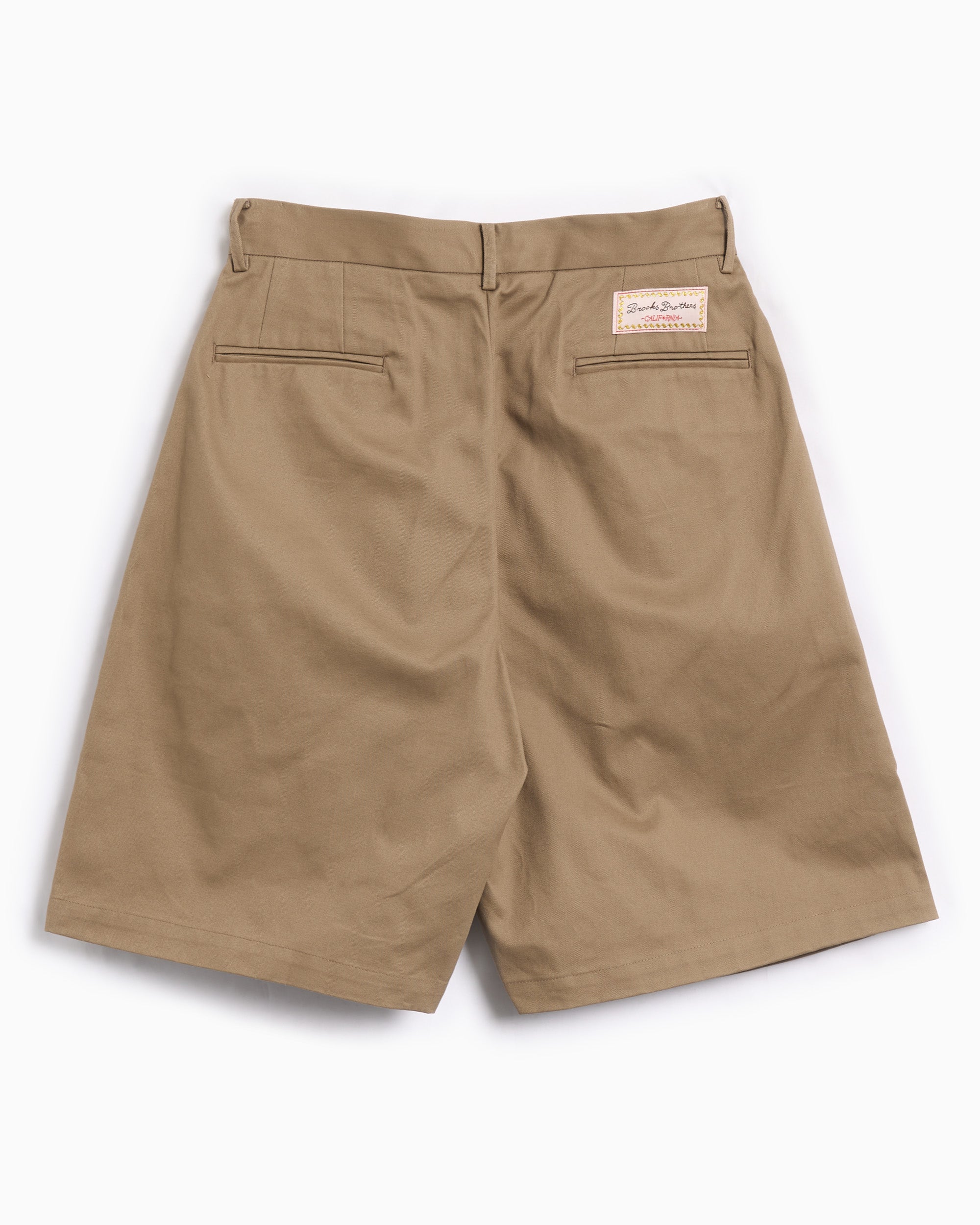 Shorts Brain Dead x Brooks Brothers Pleated Chino Men's Shorts - BDS24B310042-DST