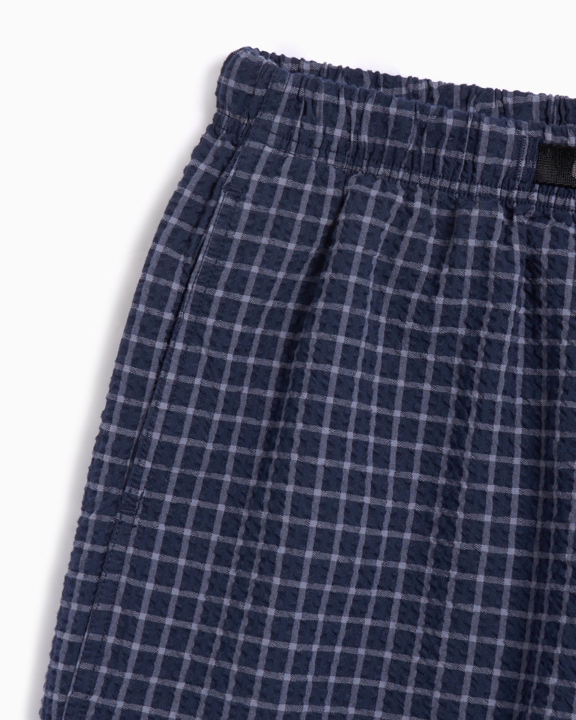 Shorts Gramicci O.G. Seersucker Lagoon Men's Shorts Relaxed Men's Shorts - G5SM-P047-MIDNIGHT