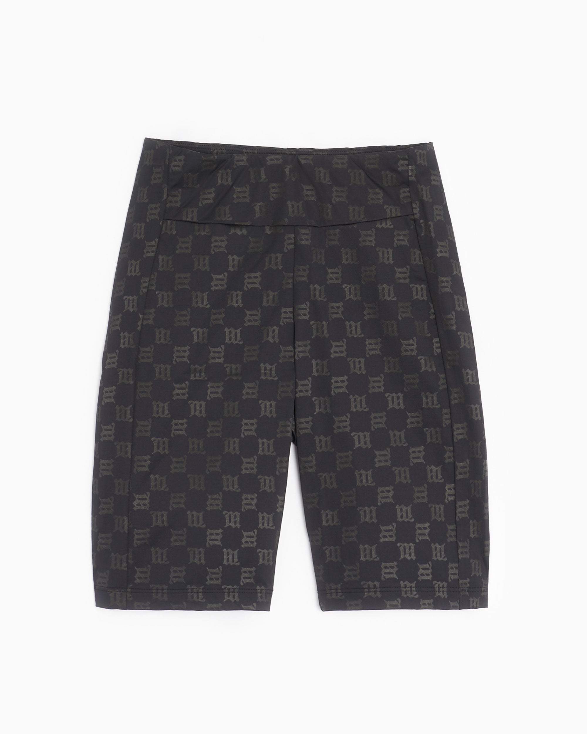 Shorts MISBHV Women's Monogram High Waisted Biker Shorts Women's Shorts - 3121W301-BLACK