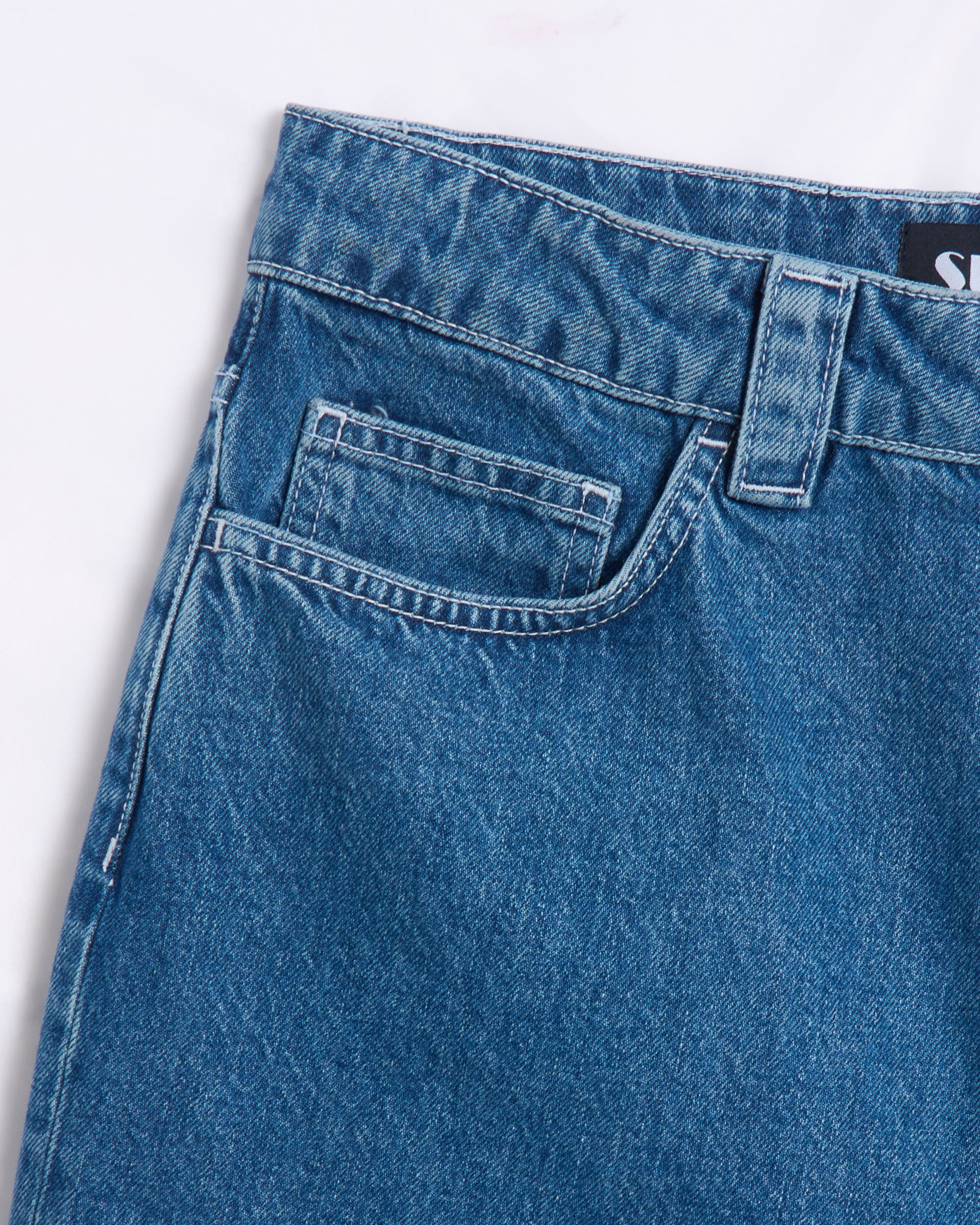 Shorts Sunnei Classic Men's Denim Shorts Relaxed Men's Shorts - RTWMBOT029-DEN015-8072