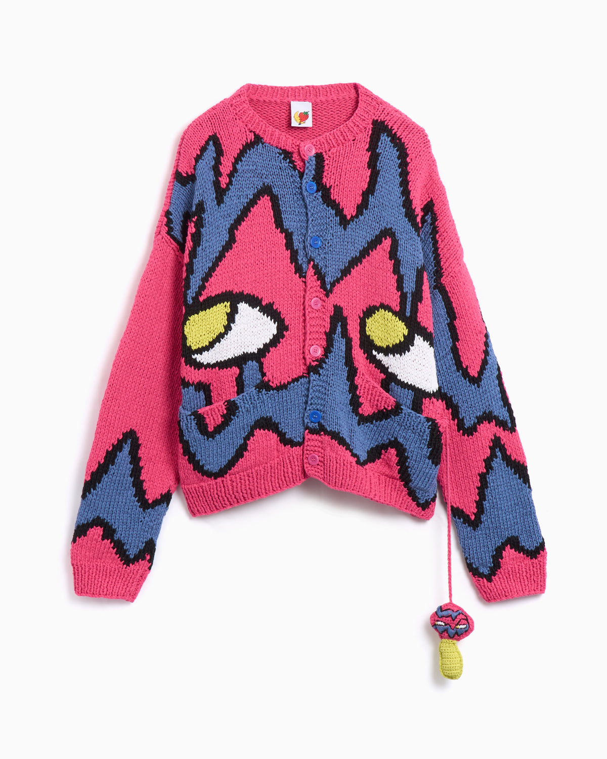 Sky High Farm Workwear Shroomie Unisex Cardigan Unisex