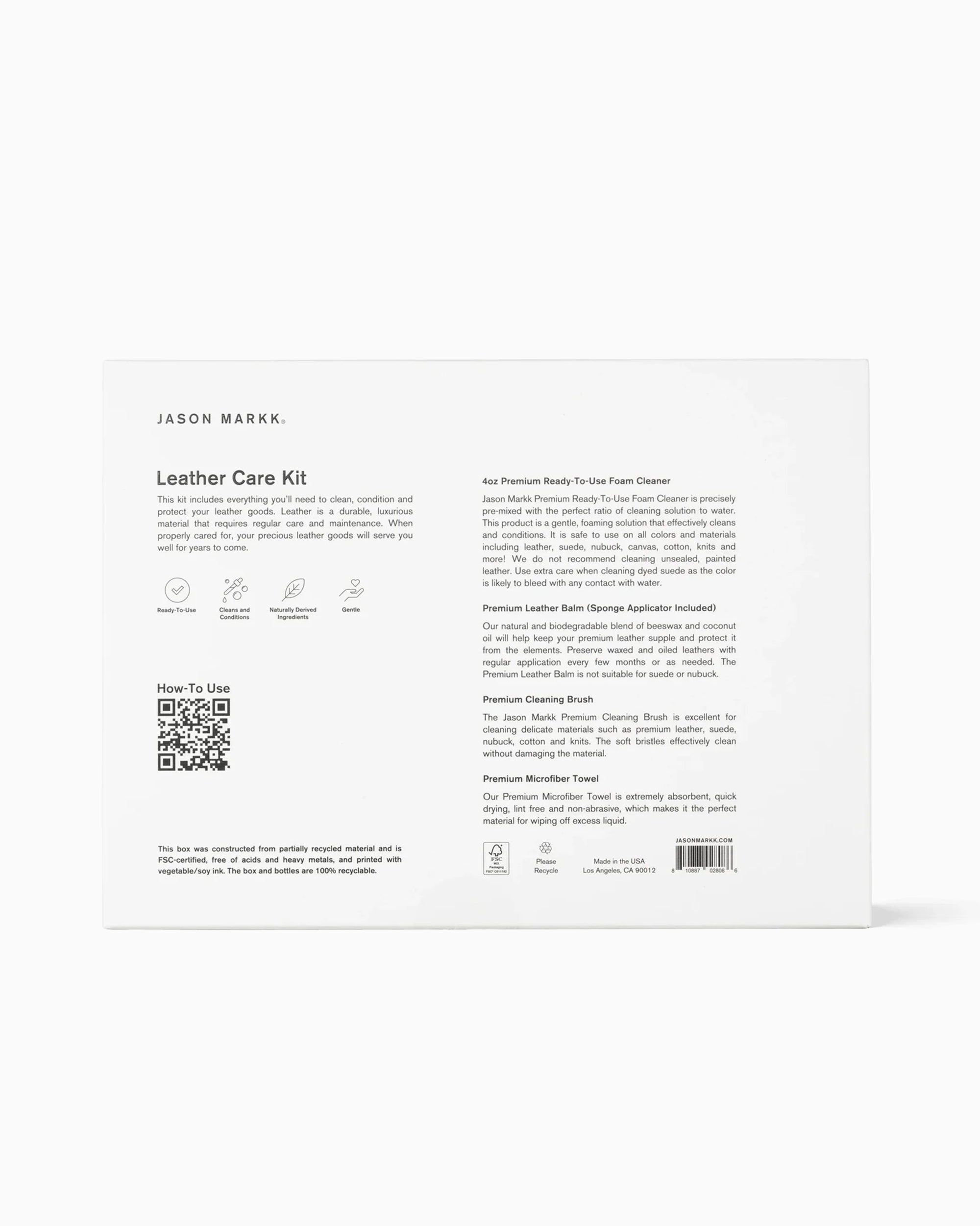 Sneaker care Jason Markk Leather Care Kit - JM310510