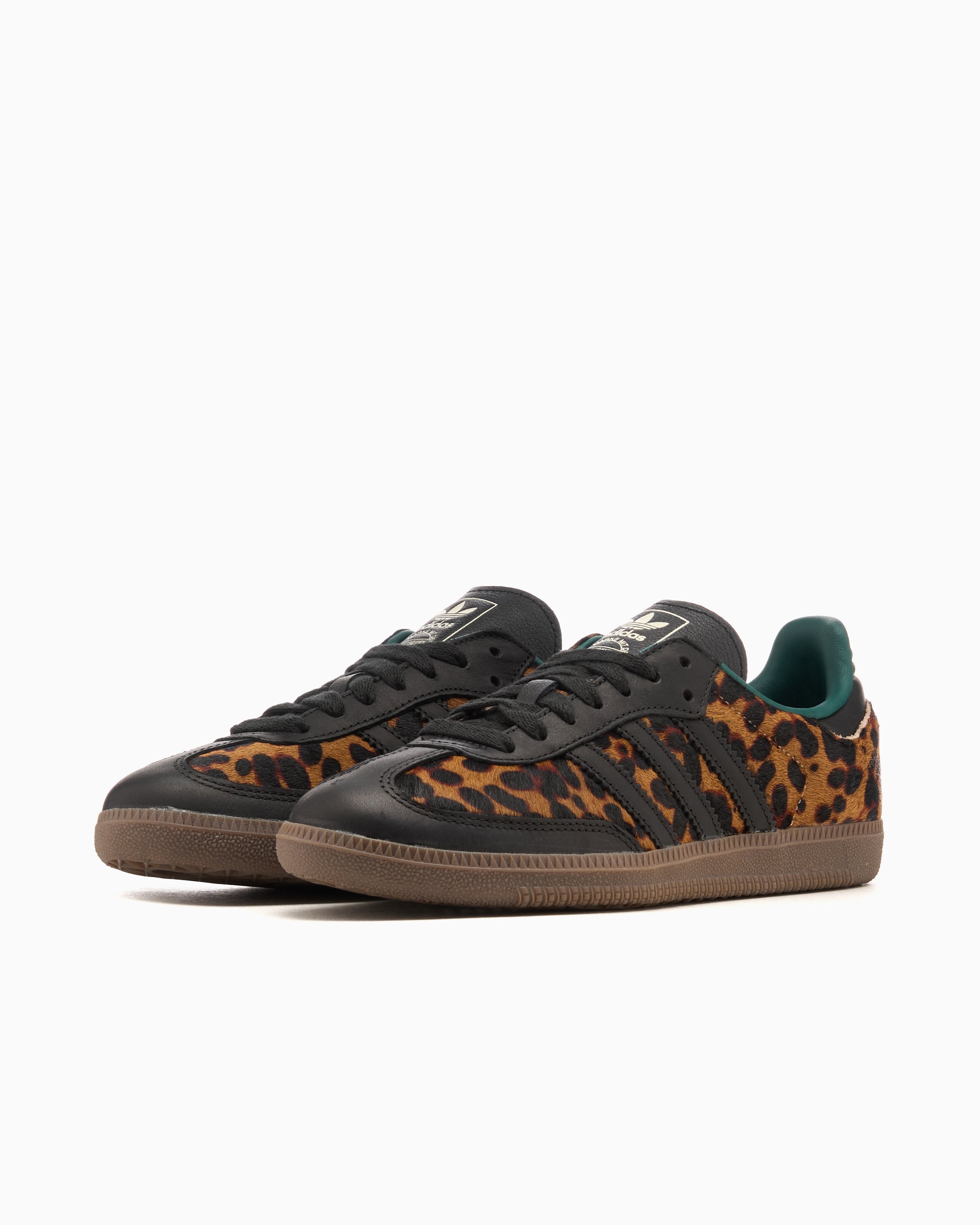Sneakers adidas Originals Women's Samba OG "Black Green Leopard" - JI2735