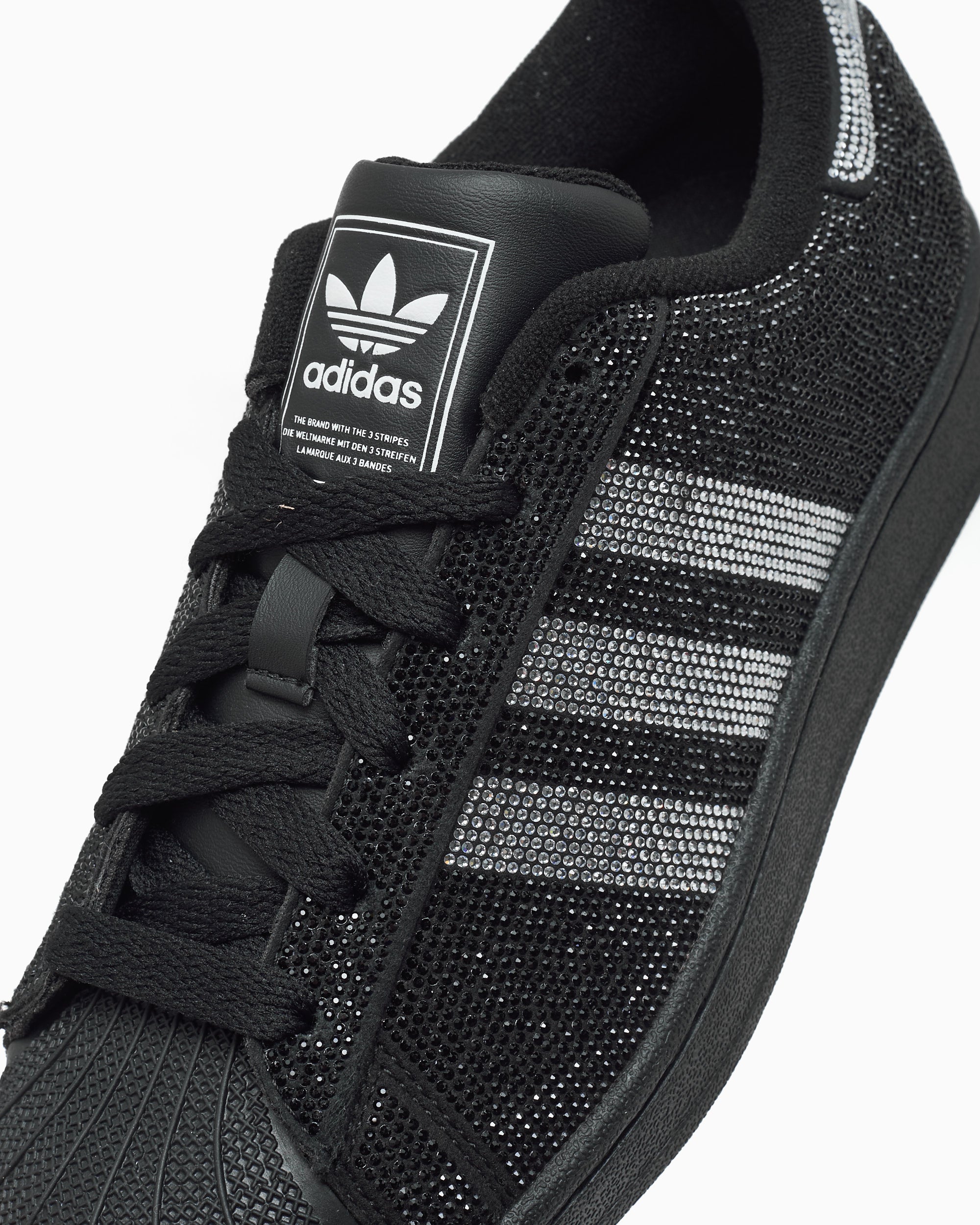 Sneakers adidas Originals Women's Superstar II "Rhinestone Black Silver" - IH4200