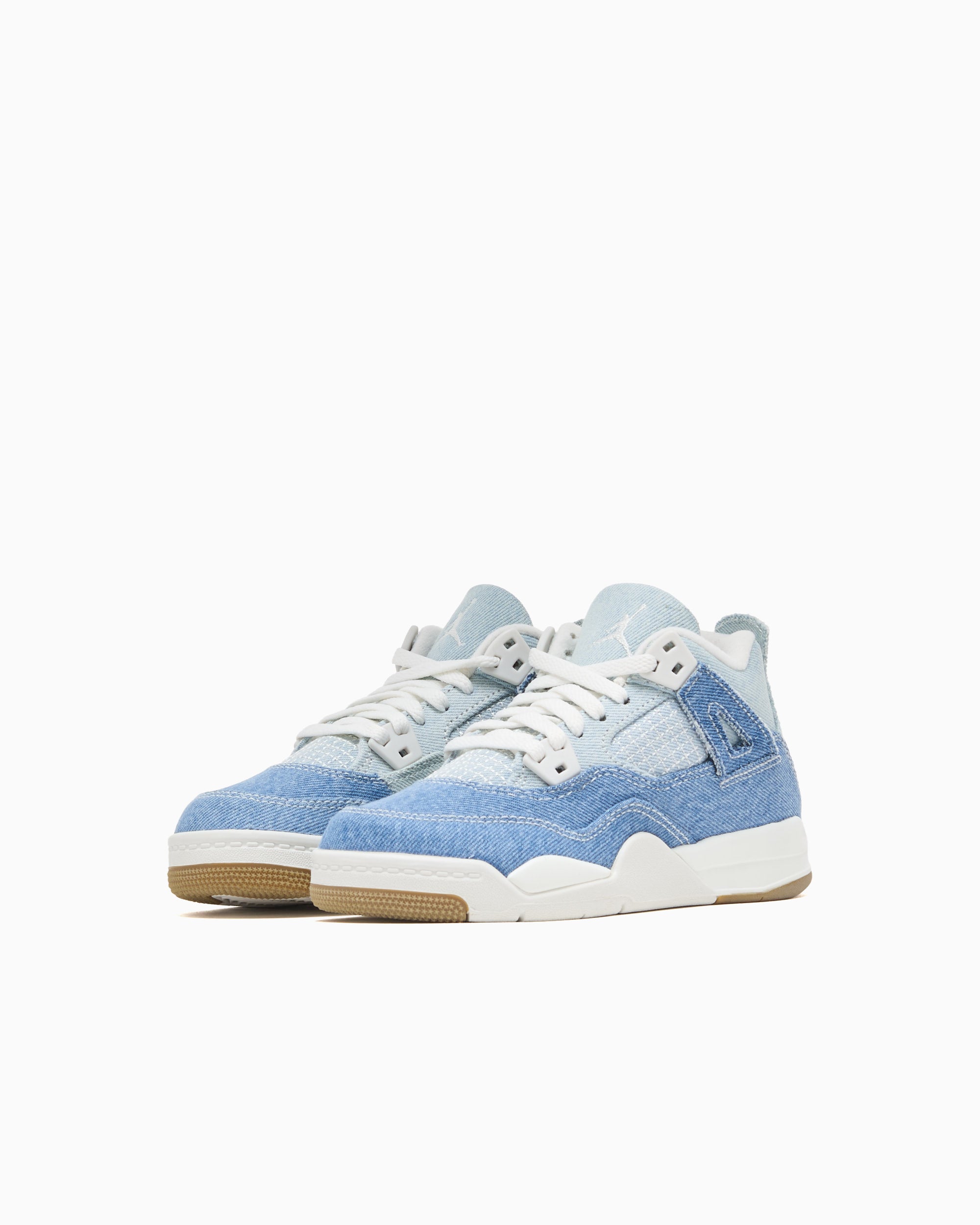 Sneakers Air Jordan Women's 4 Retro TEX "Denim Worn Blue" (PS) - IB6715-100