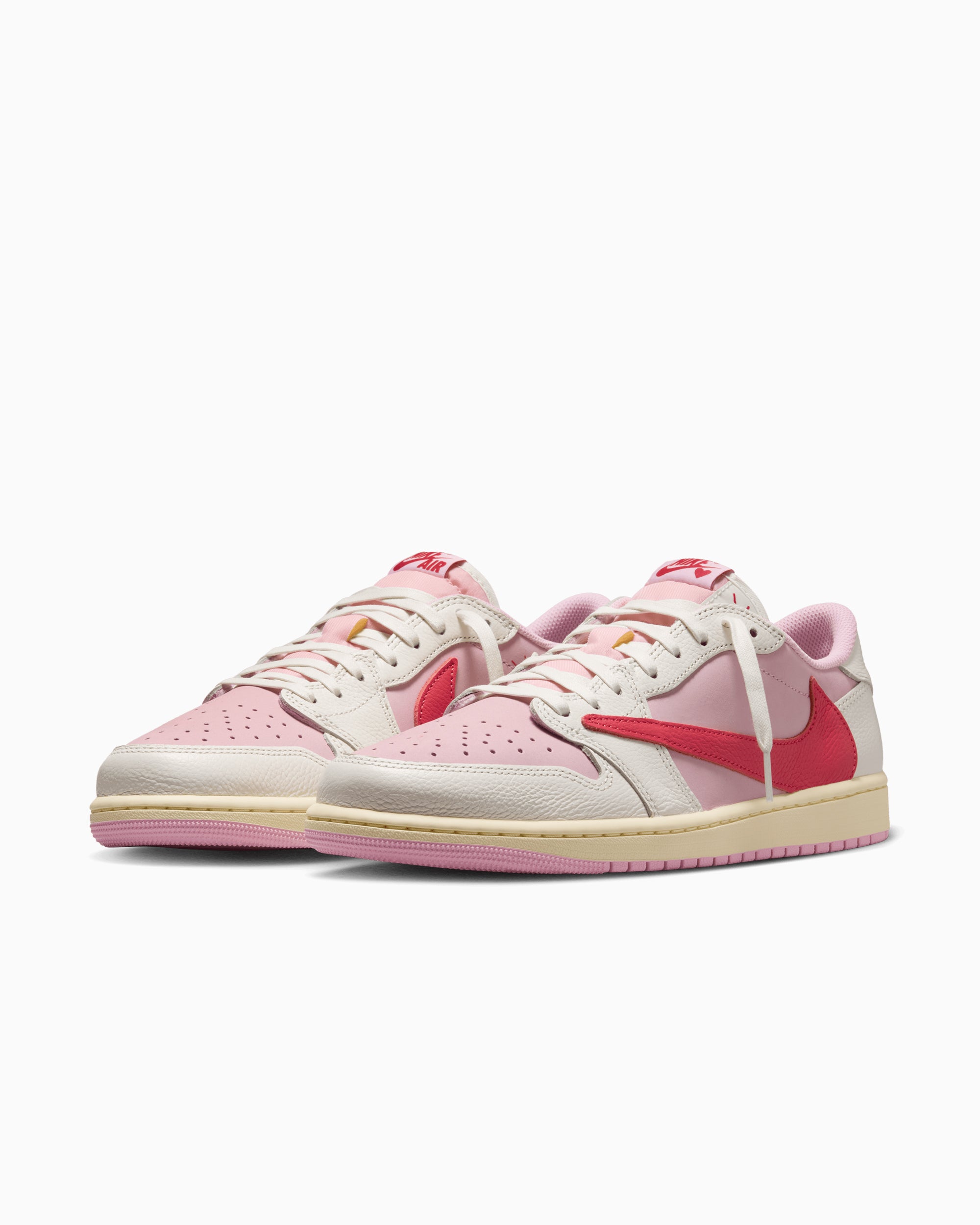 Sneakers Air Jordan x Travis Scott 1 Low Retro "Tropical Pink" - IQ7604-101