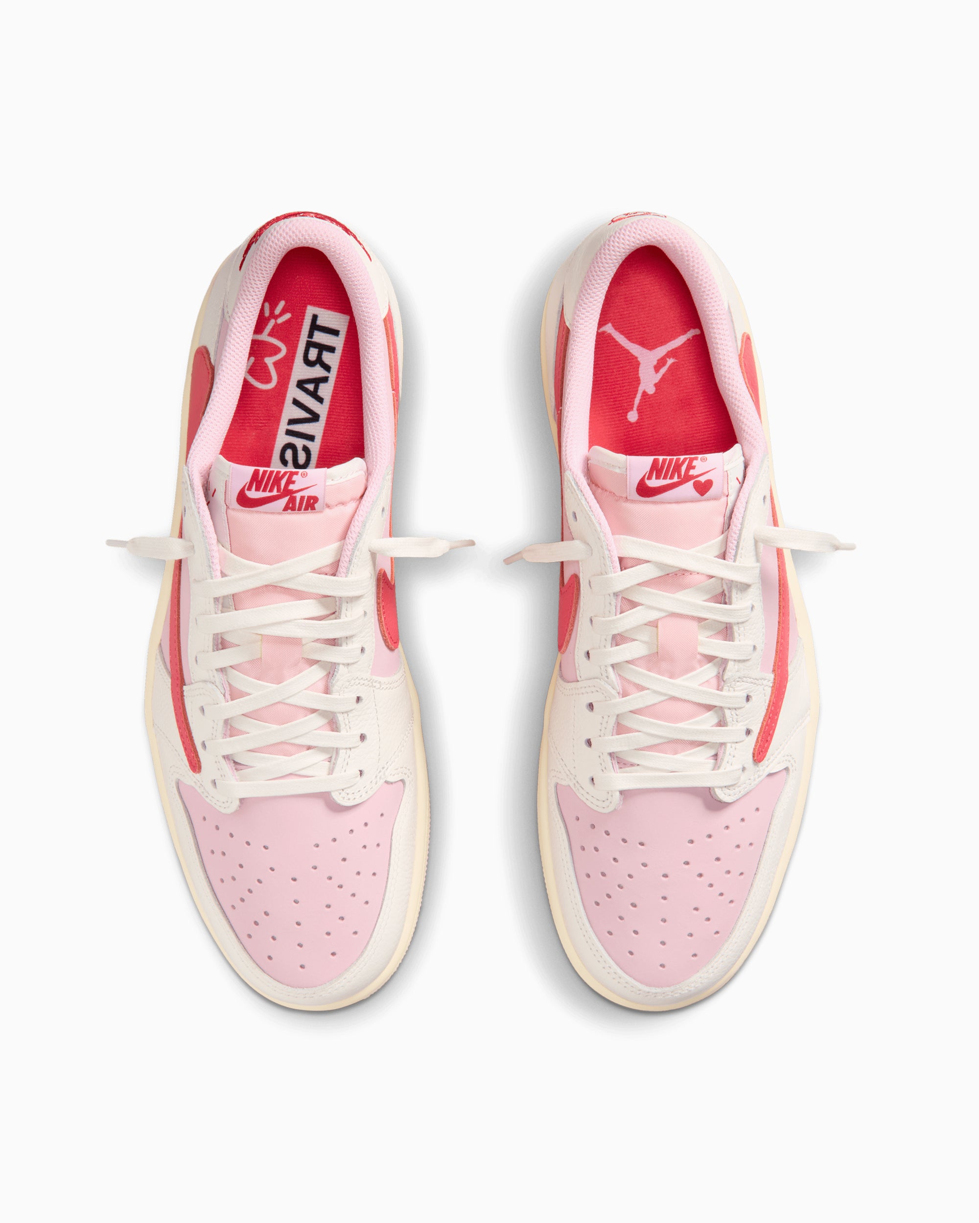 Sneakers Air Jordan x Travis Scott 1 Low Retro "Tropical Pink" - IQ7604-101