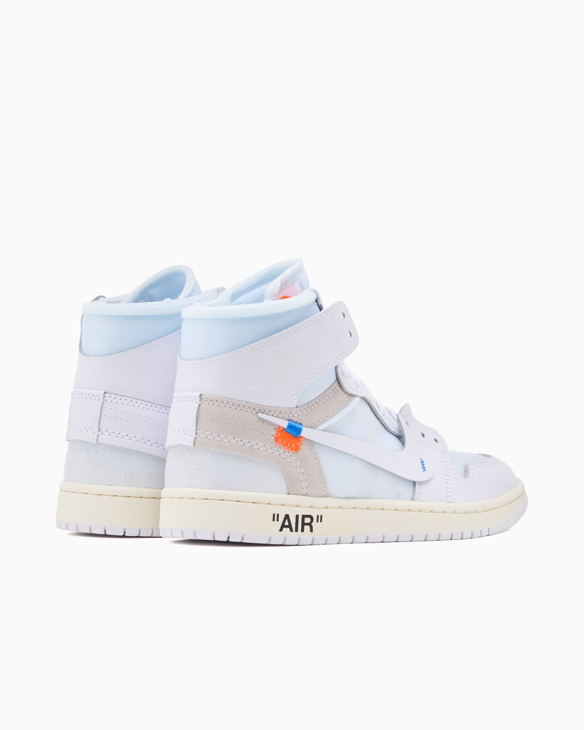 Sneakers Air Jordan x Virgil Abloh Archive 1 Retro High "Alaska" - AA3834-100