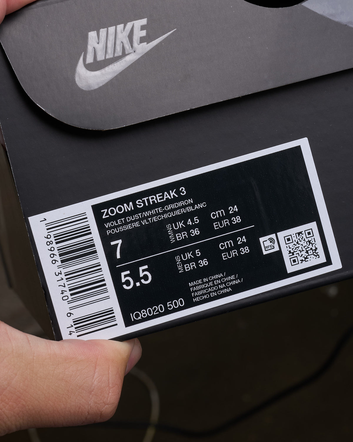 Sneakers Nike Women's Zoom Streak 3 "Violet Dust" - IQ8020-500