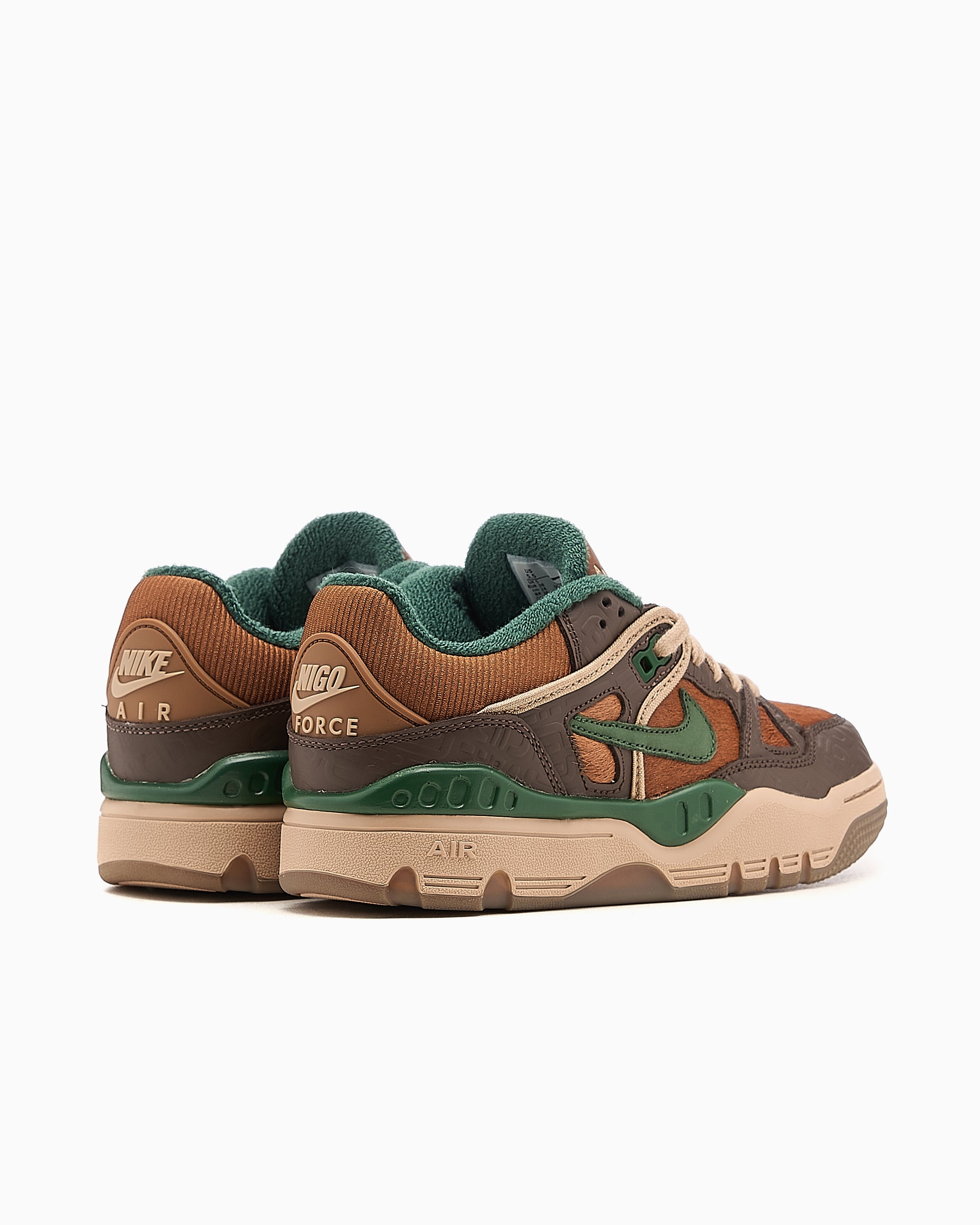 Sneakers Nike x Nigo Air Force 3 Low SP "Baroque Brown" - HQ0260-201