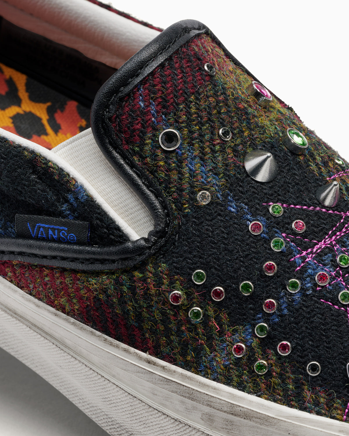 Sneakers Vans x Harris Tweed Premium LX Classic Slip-On 98 - VN000E96BJN1