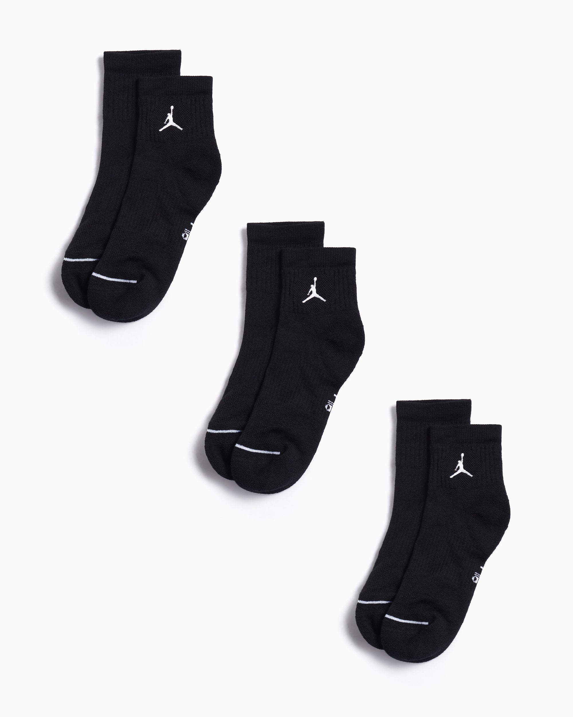 Socks Jordan Everyday Unisex Sport Socks (3 Pack) Unisex Socks - DX9655-010