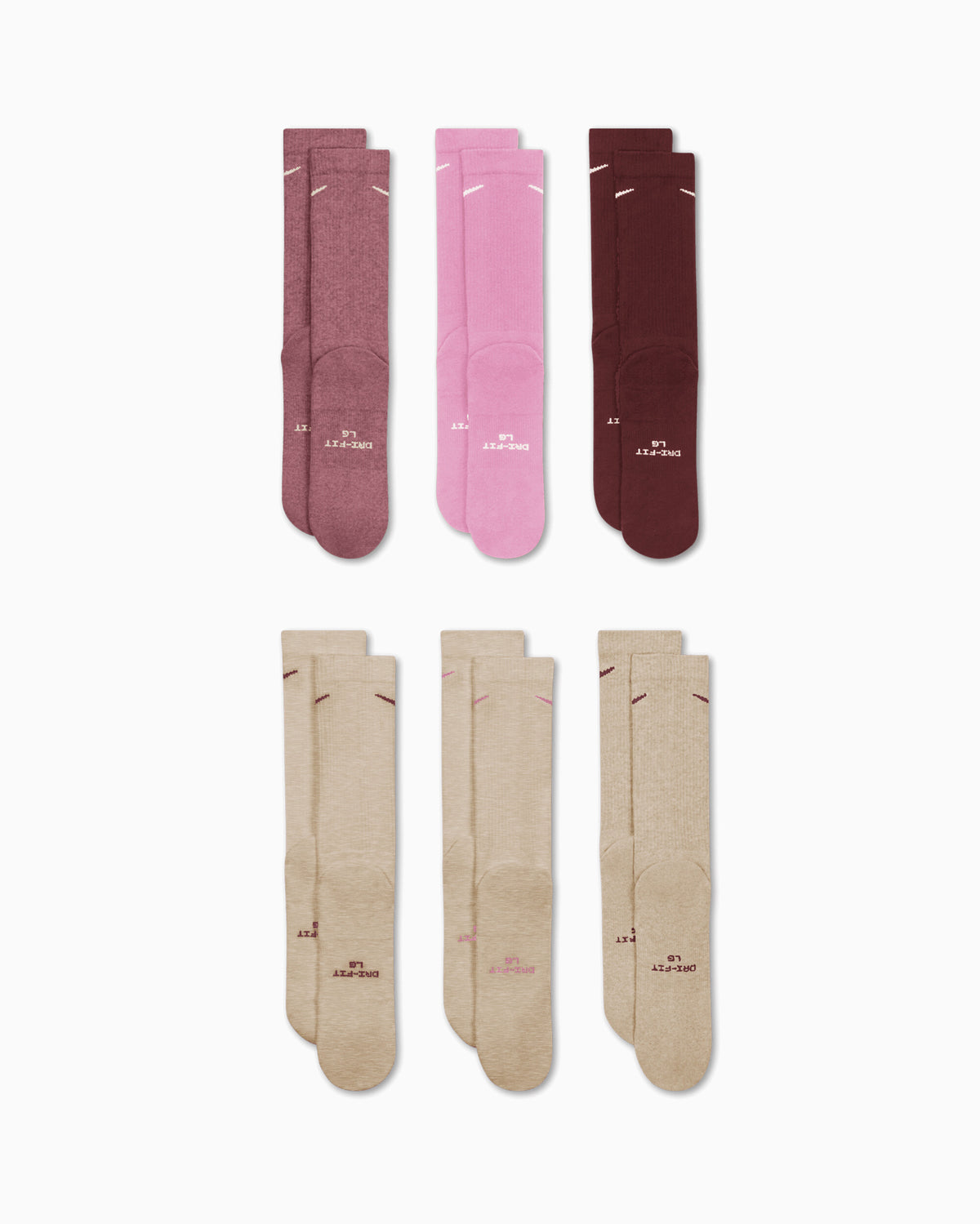 Socks Nike Everyday Elevated Unisex Socks (6 Pack) - HQ8021-910