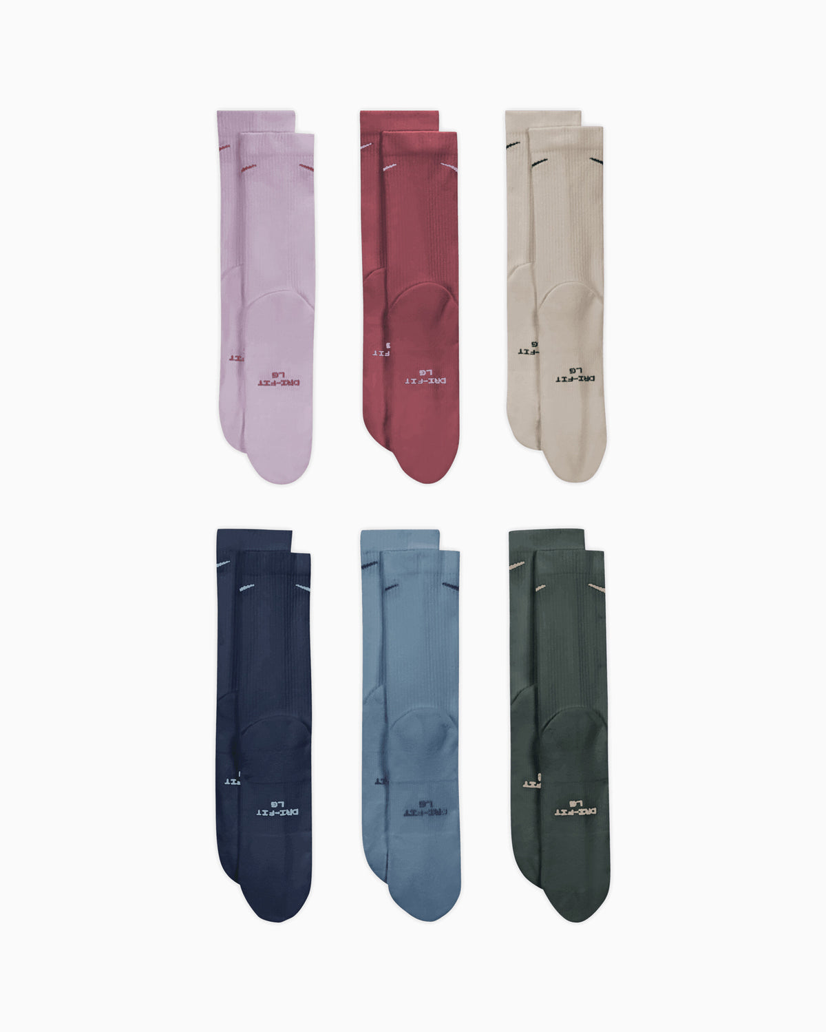 Socks Nike Everyday Elevated Unisex Socks (6 Pack) - HQ8021-916