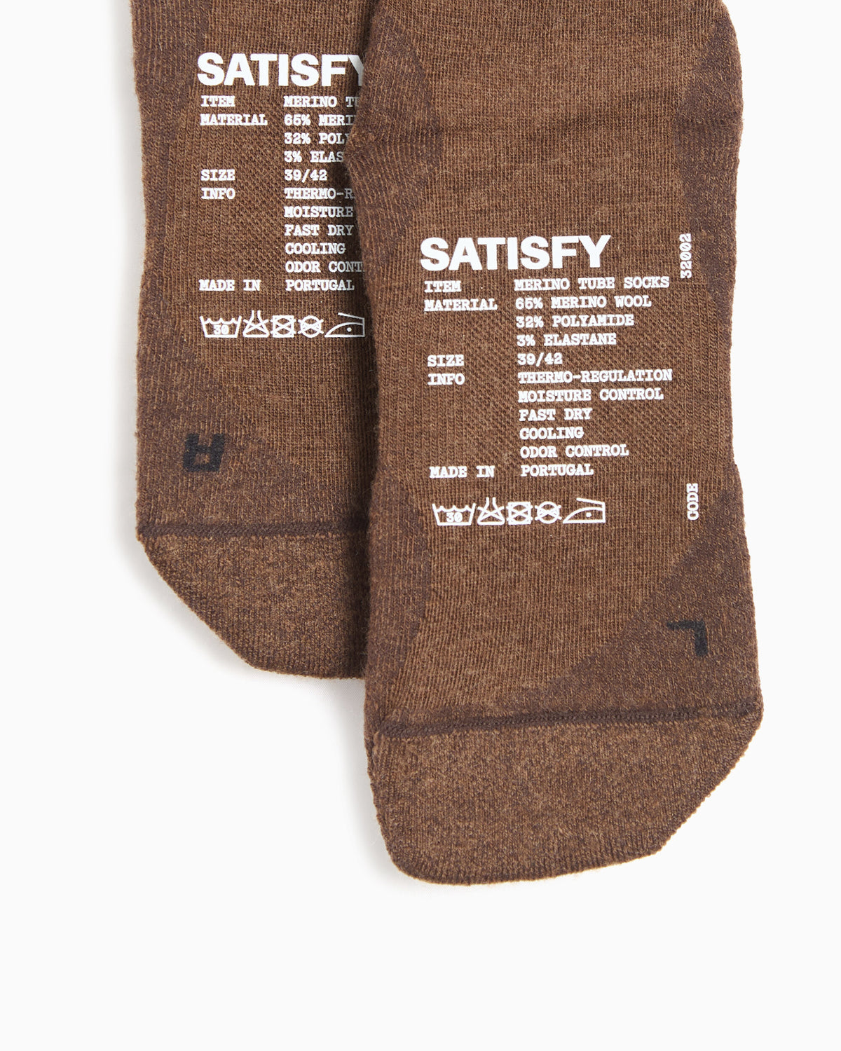 Socks SATISFY Merino Nylon Tube Unisex Socks - 32002-909H0