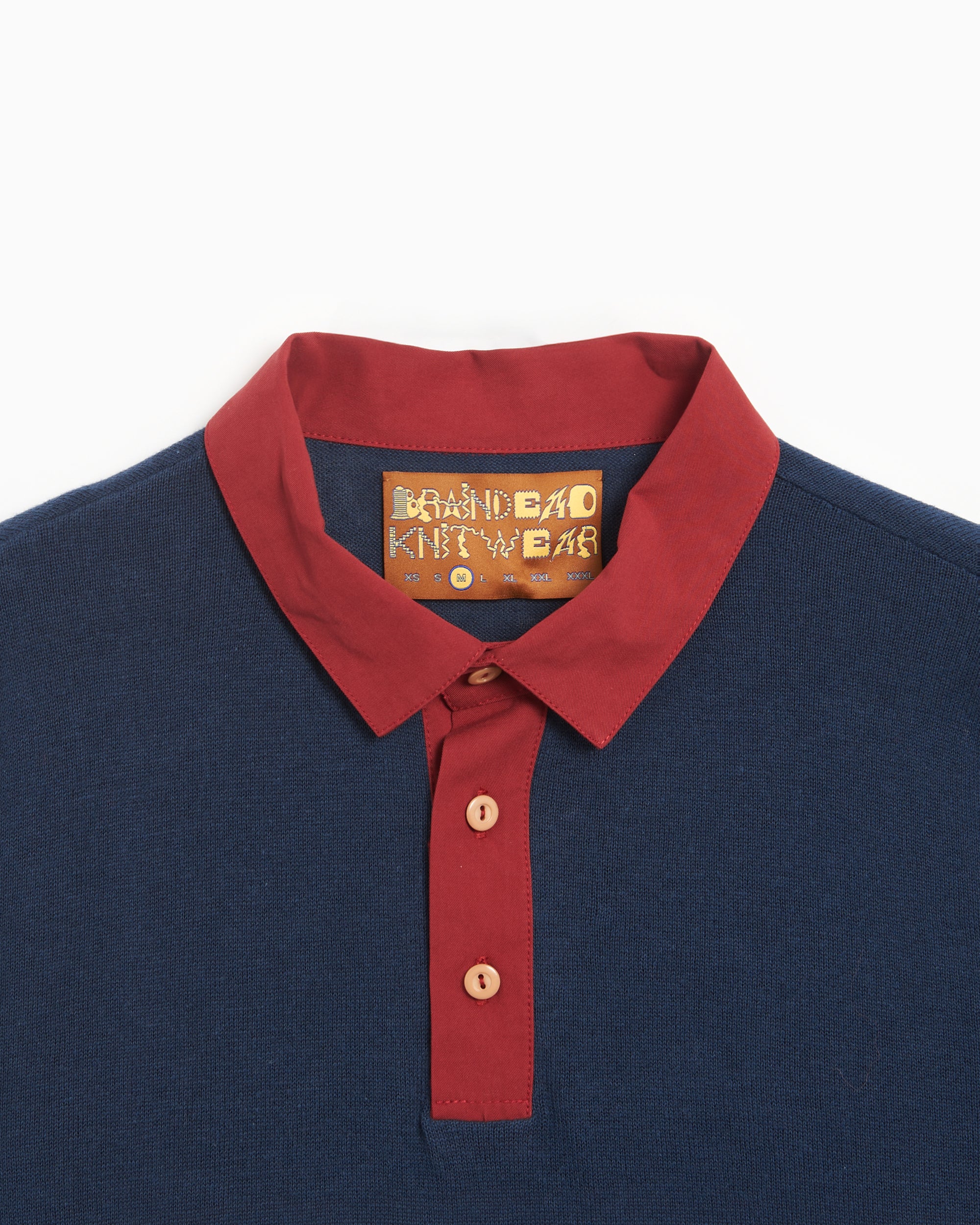 Sweaters Brain Dead Lifted Men's Stripe Long Sleeve Rugby Sweater Men's Sweater - W24T08003910-NAVY-MULTI