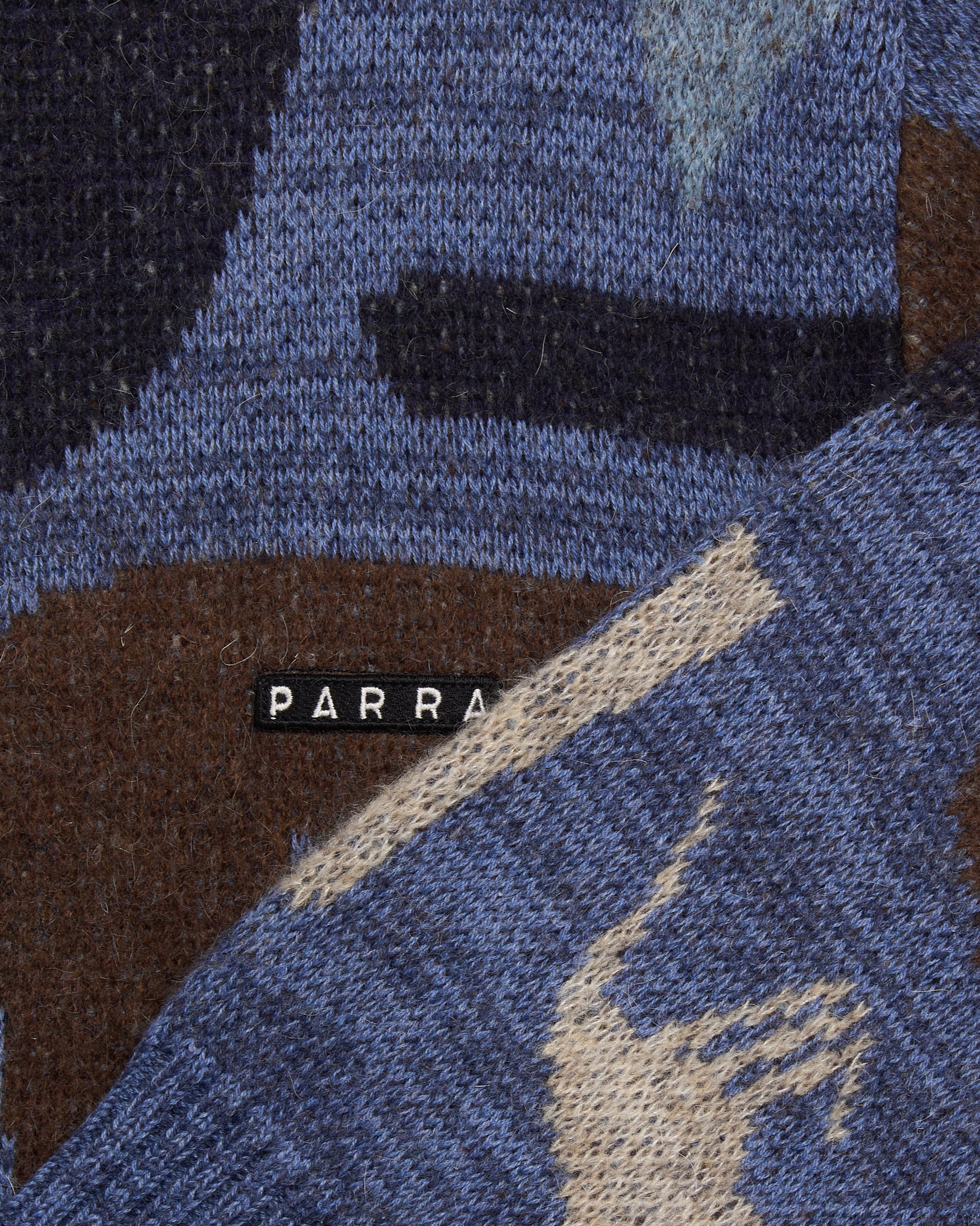 Sweaters by Parra Detached Graphic Relaxed Men's Sweater - 54450-BLUE