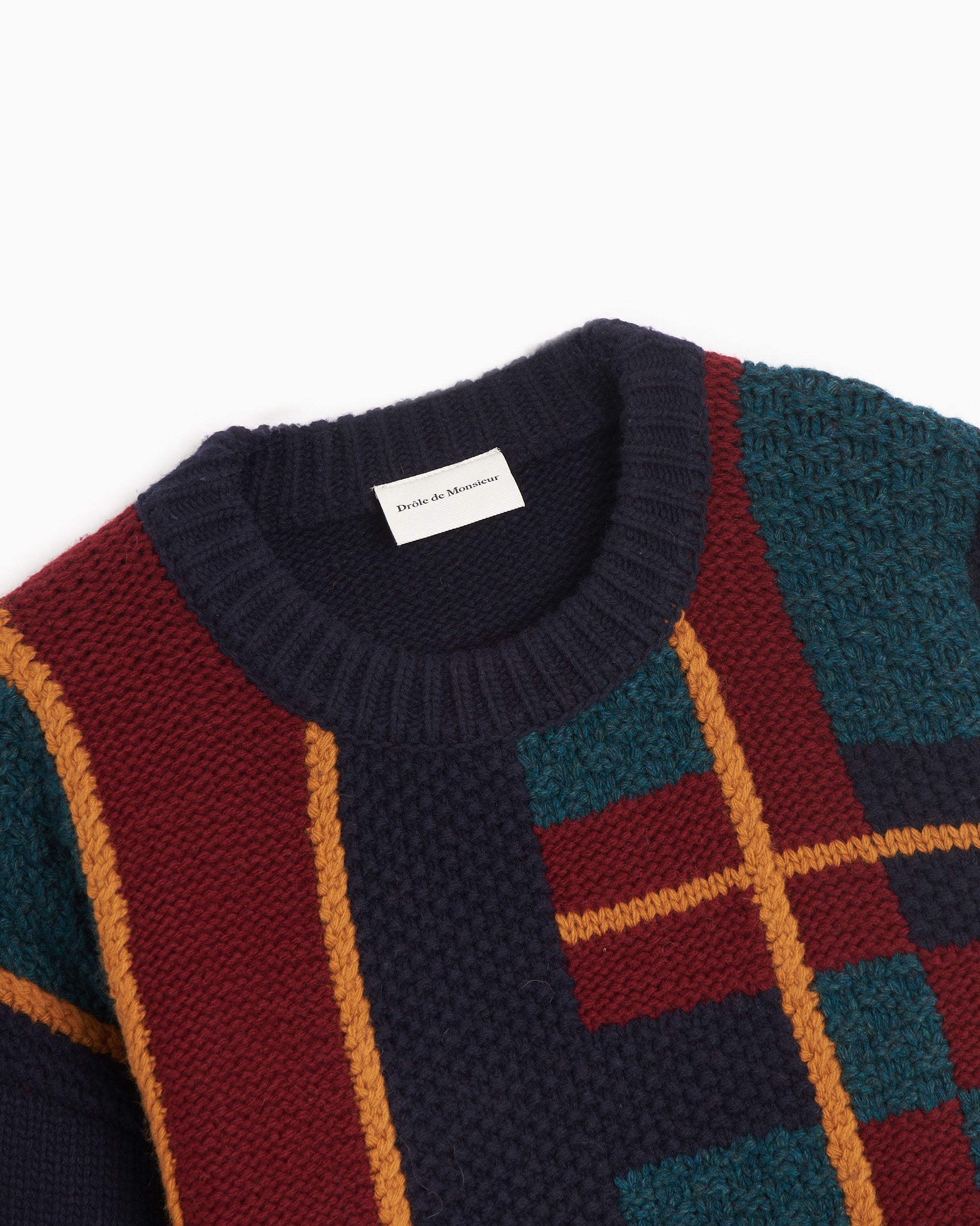 Sweaters Drôle de Monsieur Men's Sweater Men's Sweater - C-PO131-WO019-NY