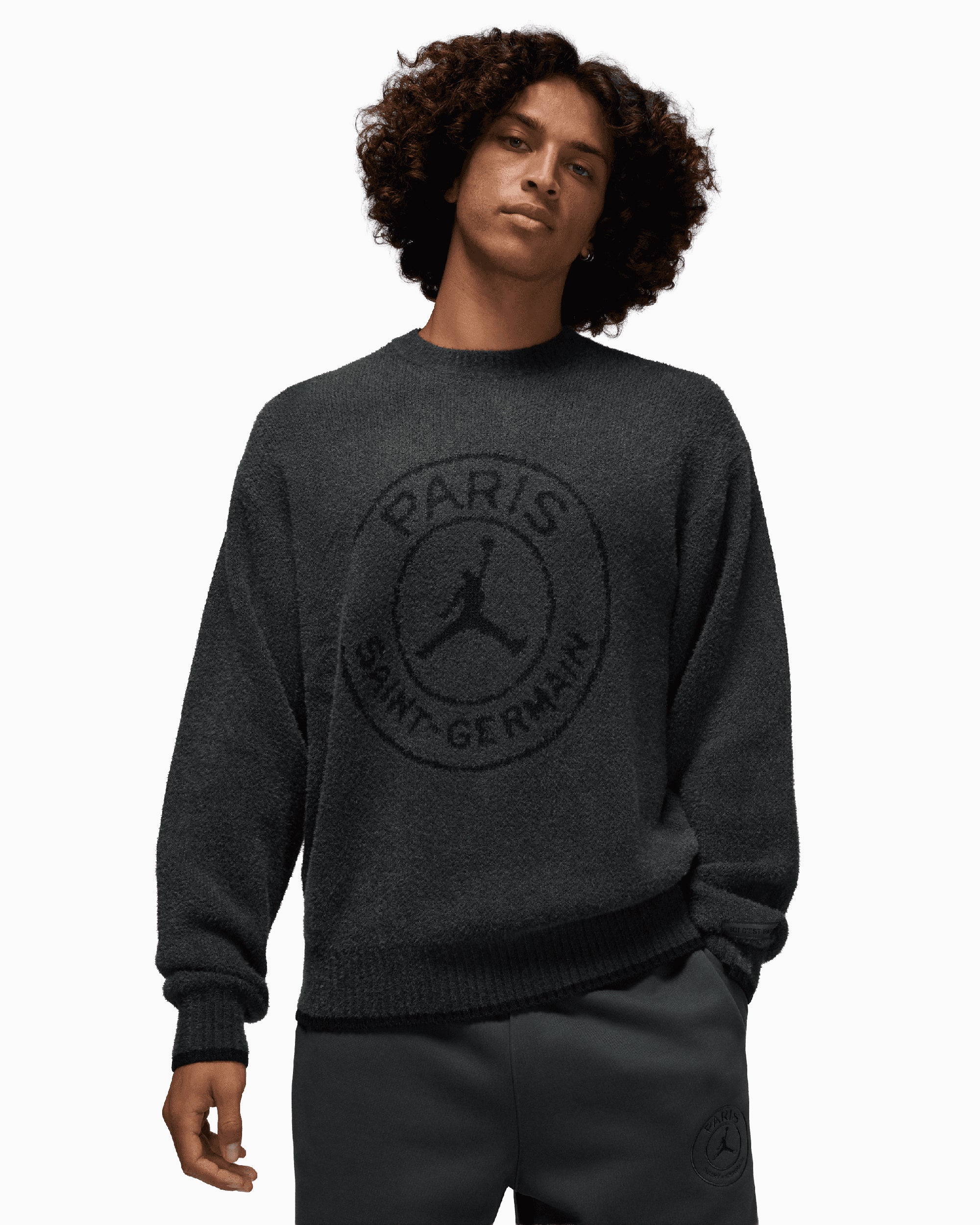 Sweaters Jordan x PSG Knitted Relaxed Men's Sweater - HV3443-045