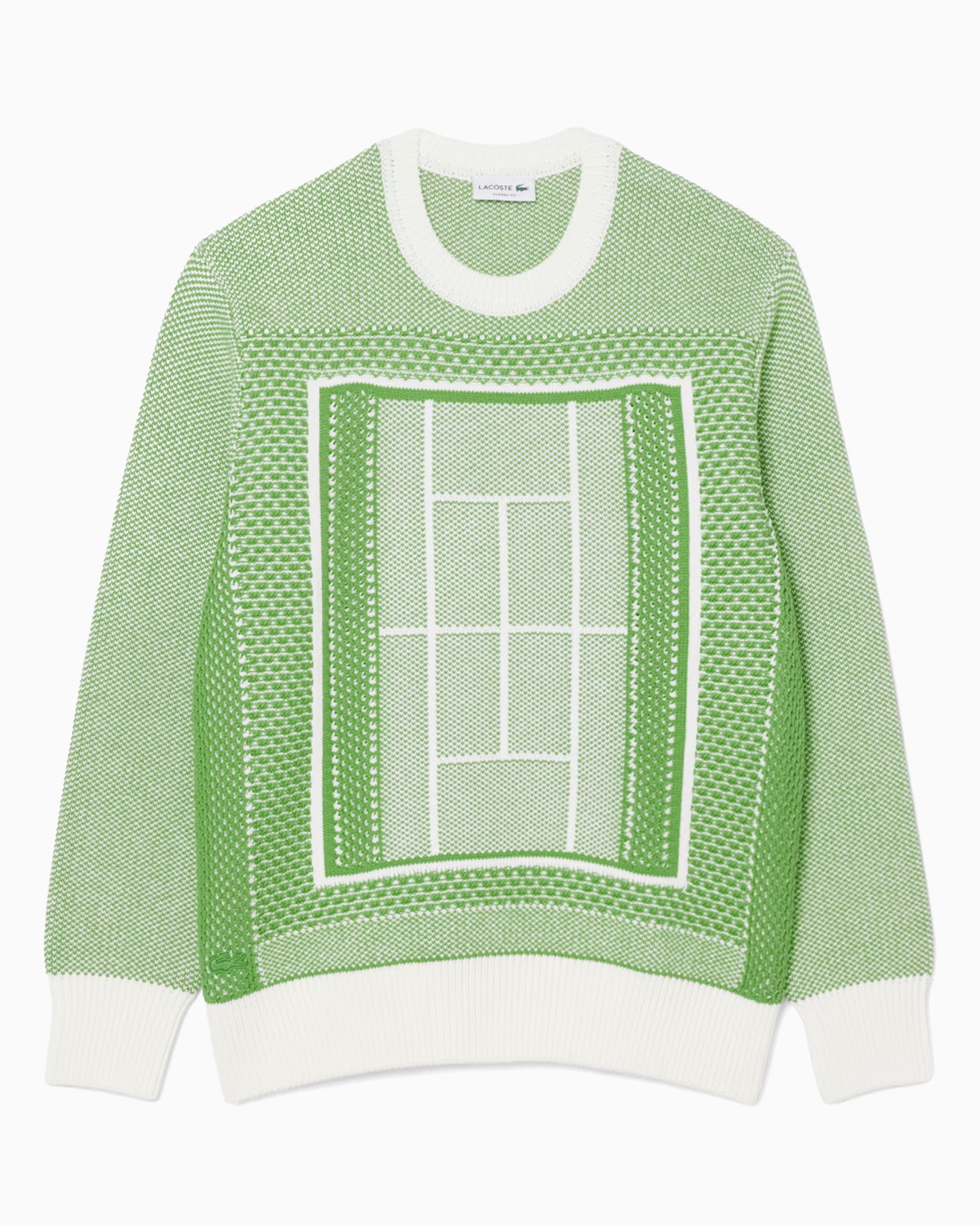 Sweaters Lacoste Tennis Court Graphic Men's Sweater - AH0619-00-4SI