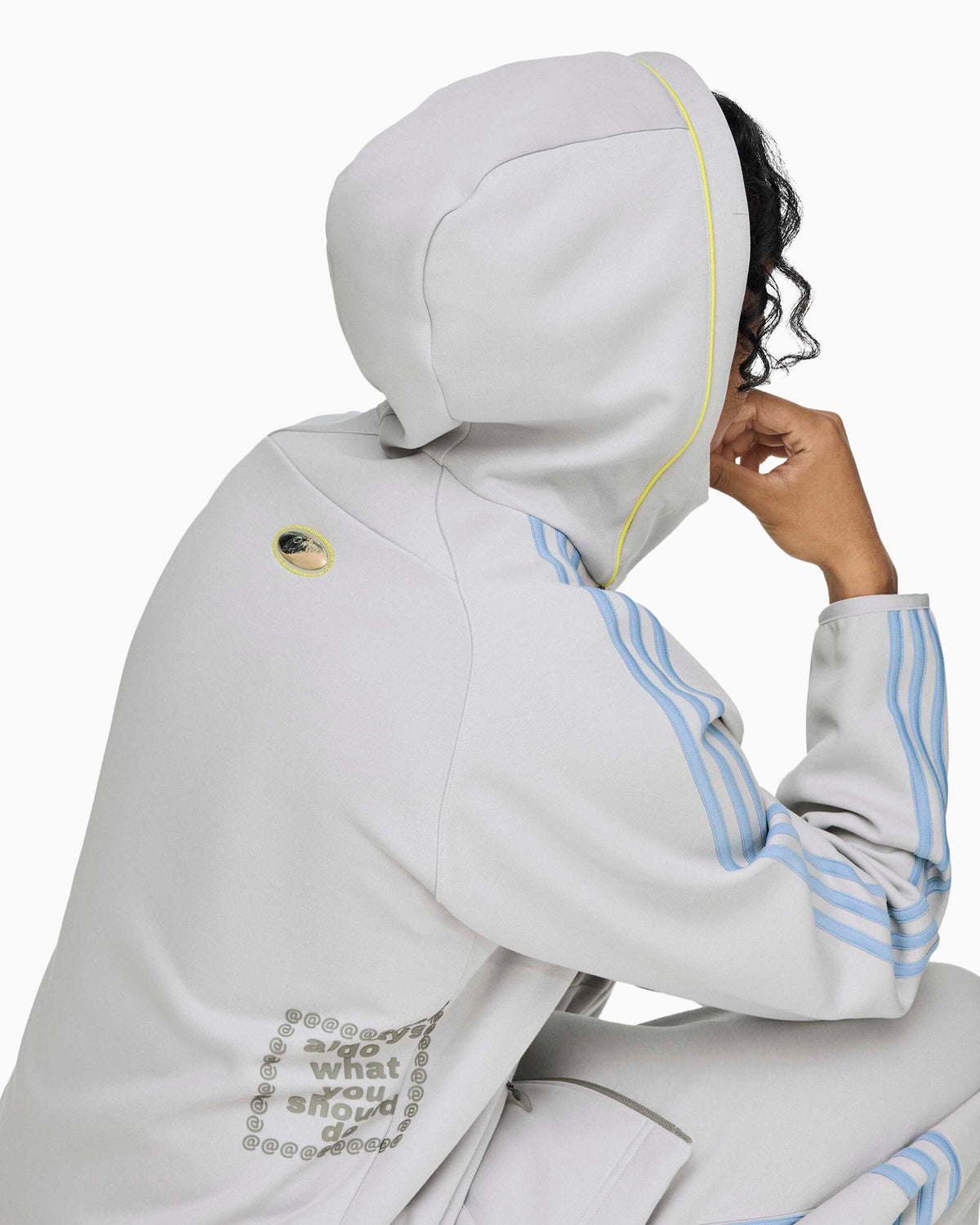 Sweatshirts adidas Originals x always do what you should do Spacer Teamgesist Men's Zip-Up Sweatshirt - KZ0985